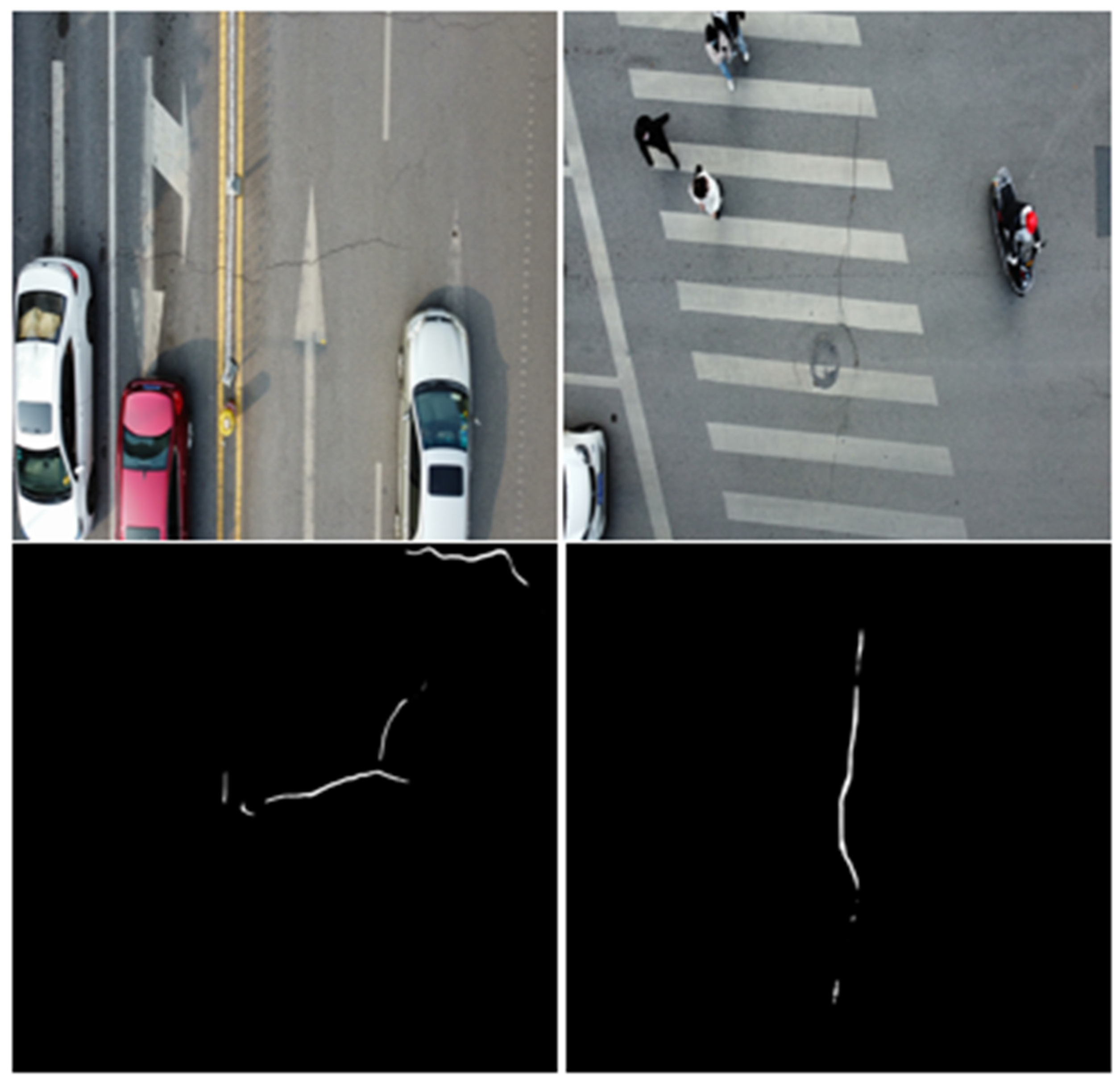 Segmentation Detection Method for Complex Road Cracks Collected by UAV ...