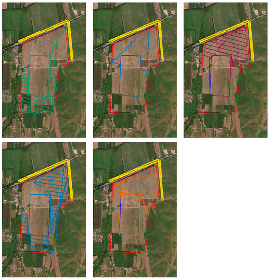 An Algorithm for Planning Coverage of an Area with Obstacles with a ...