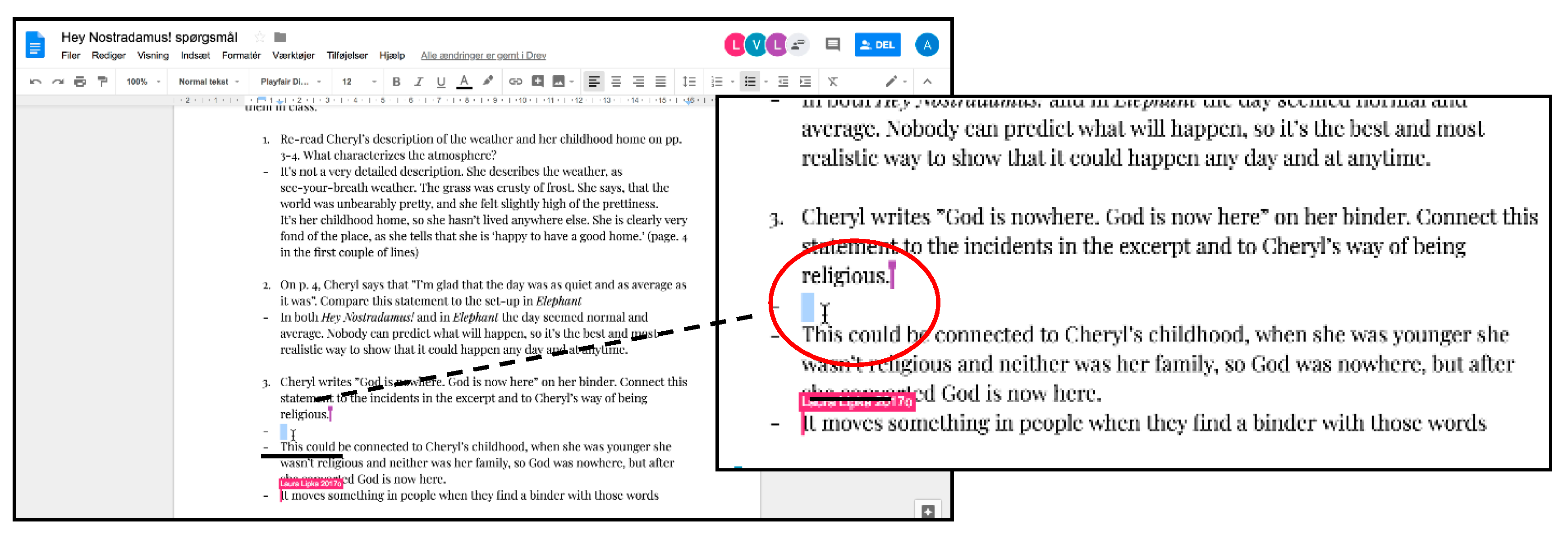 how to use google docs for group work