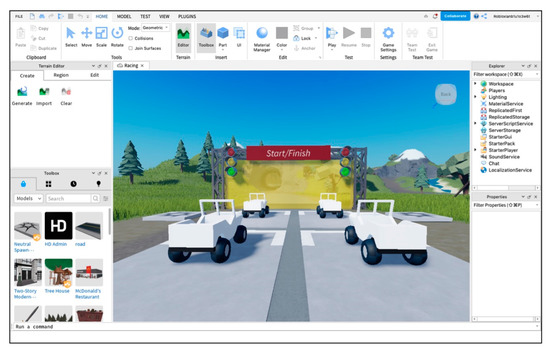 Getting started with Roblox Studio in the library or classroom