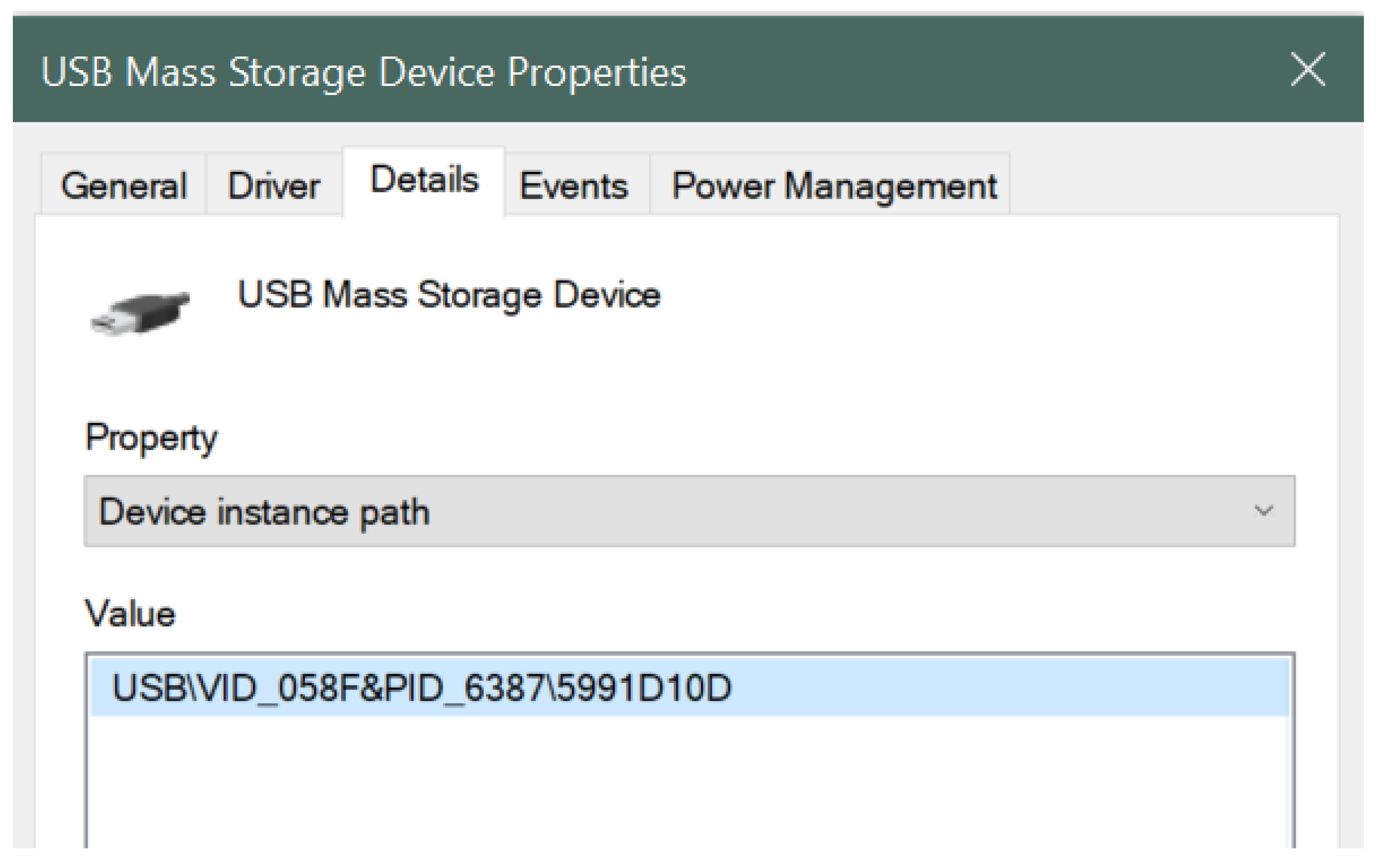 usb mass storage driver windows 7