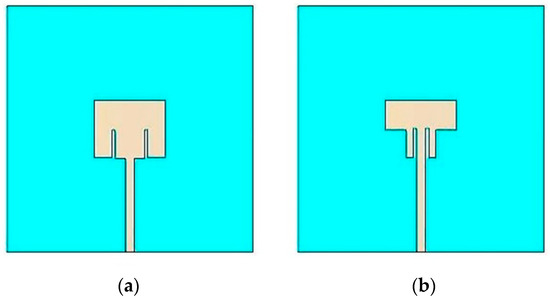Single-Layer Line-Fed Broadband Microstrip Patch Antenna on Thin