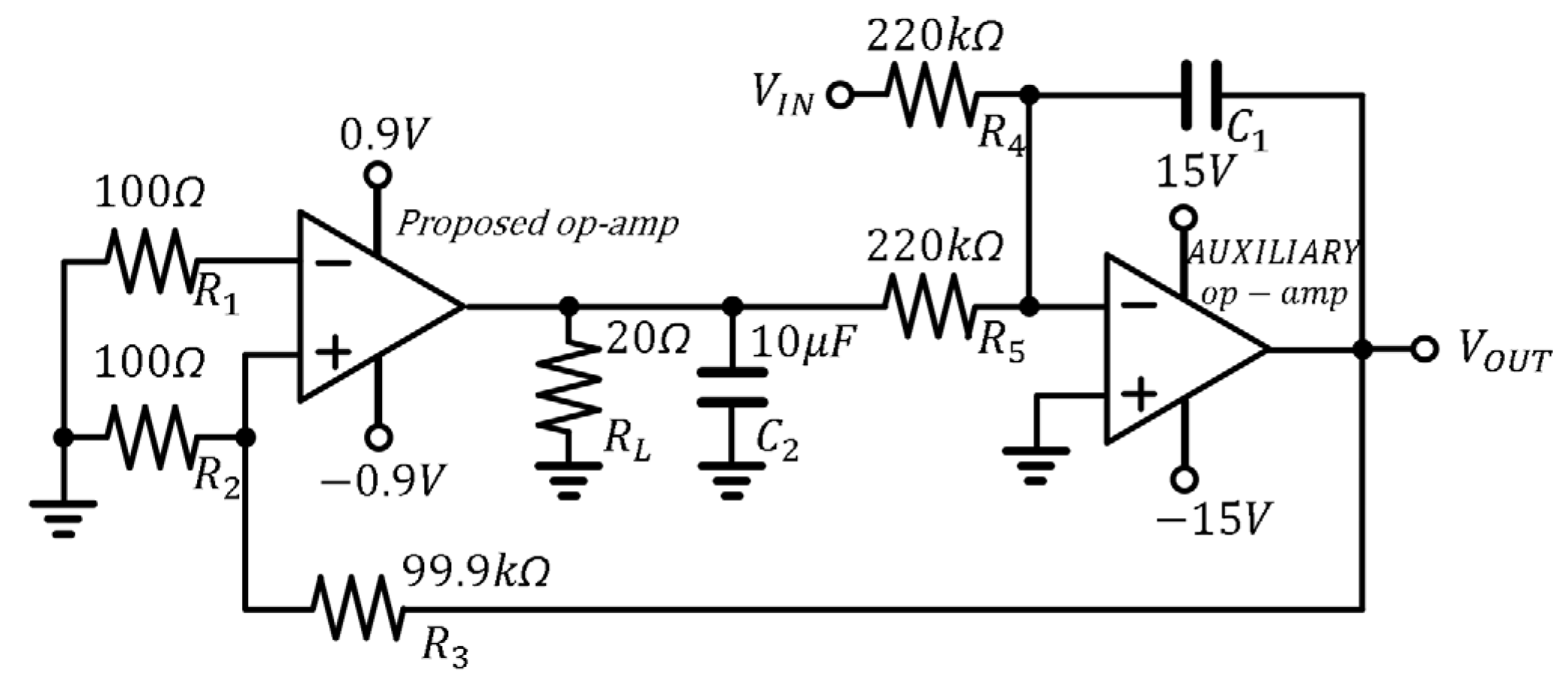Electronics Free FullText ThreeStage Operational Amplifier with