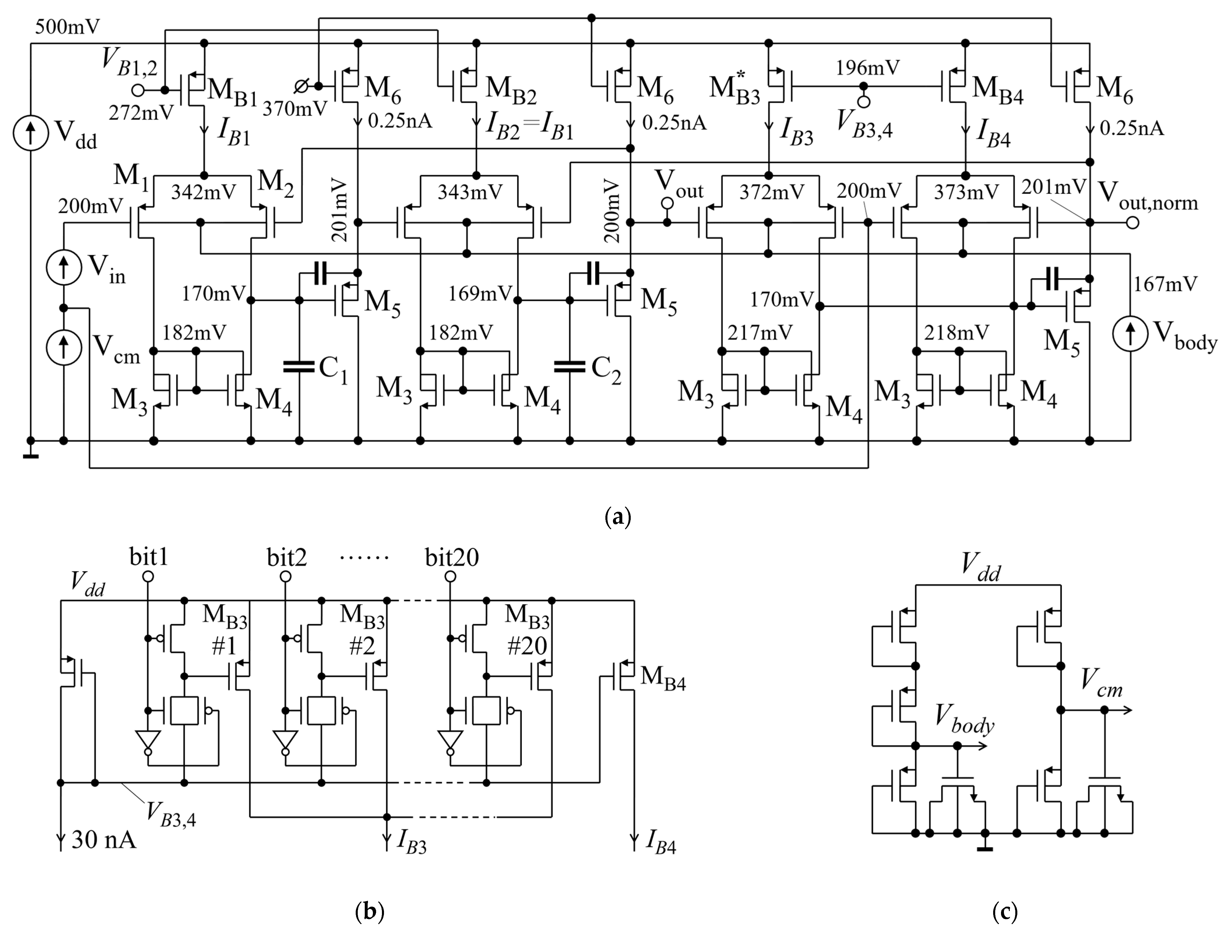Fully Tunable Analog Biquadratic Filter for Low-Power
