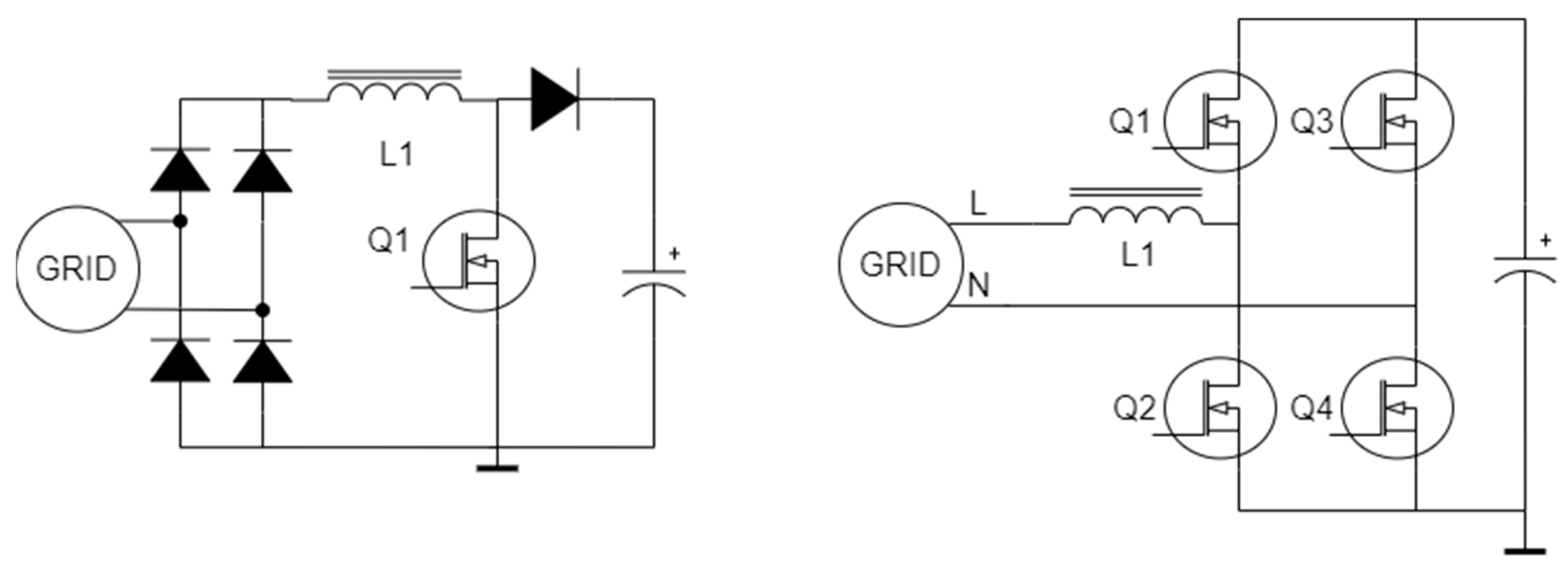 Design and Verification of a Bridgeless Totem-Pole Power Factor 
