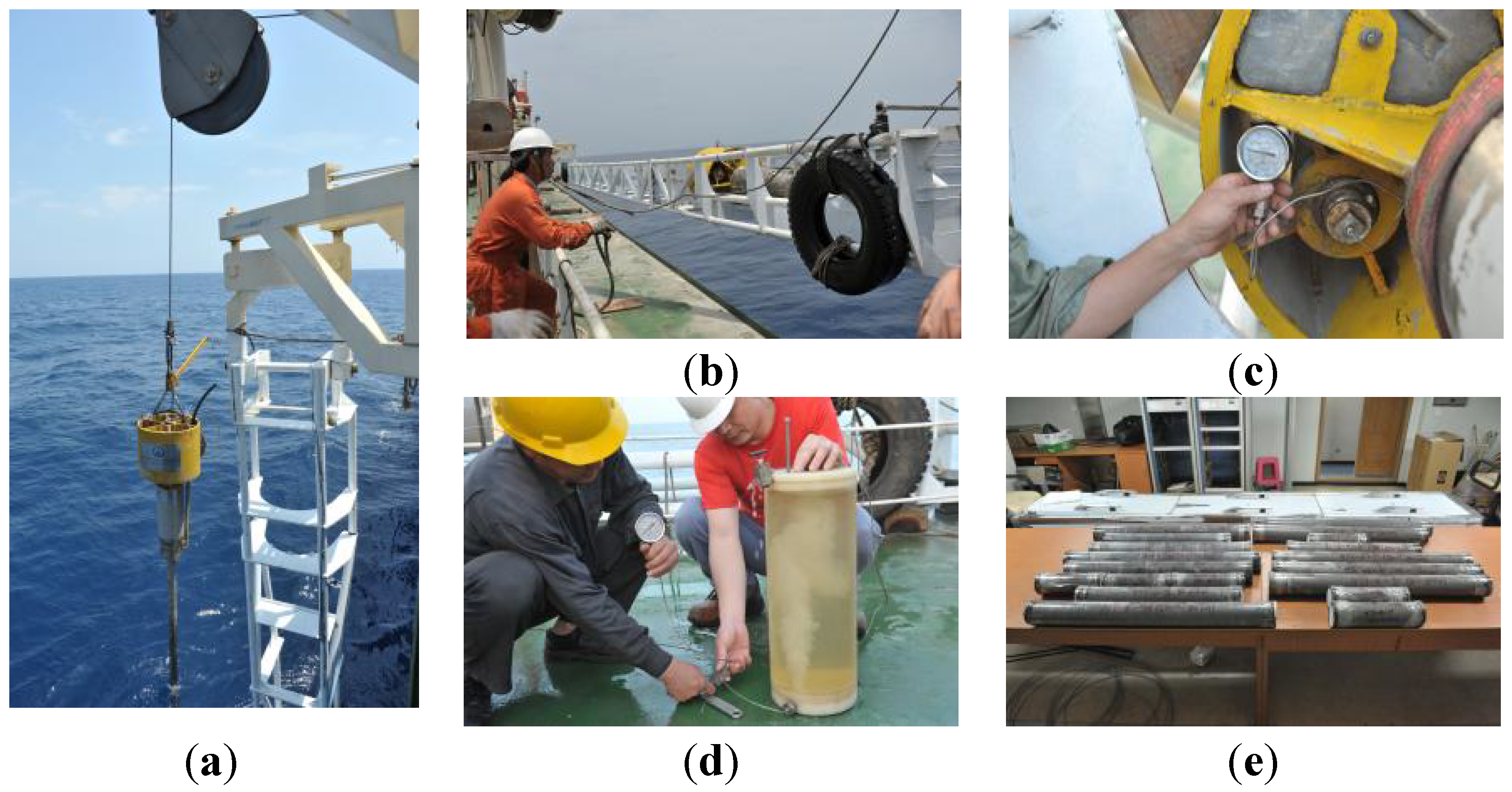Energies Free FullText A Long GravityPiston Corer Developed for Seafloor Gas Hydrate