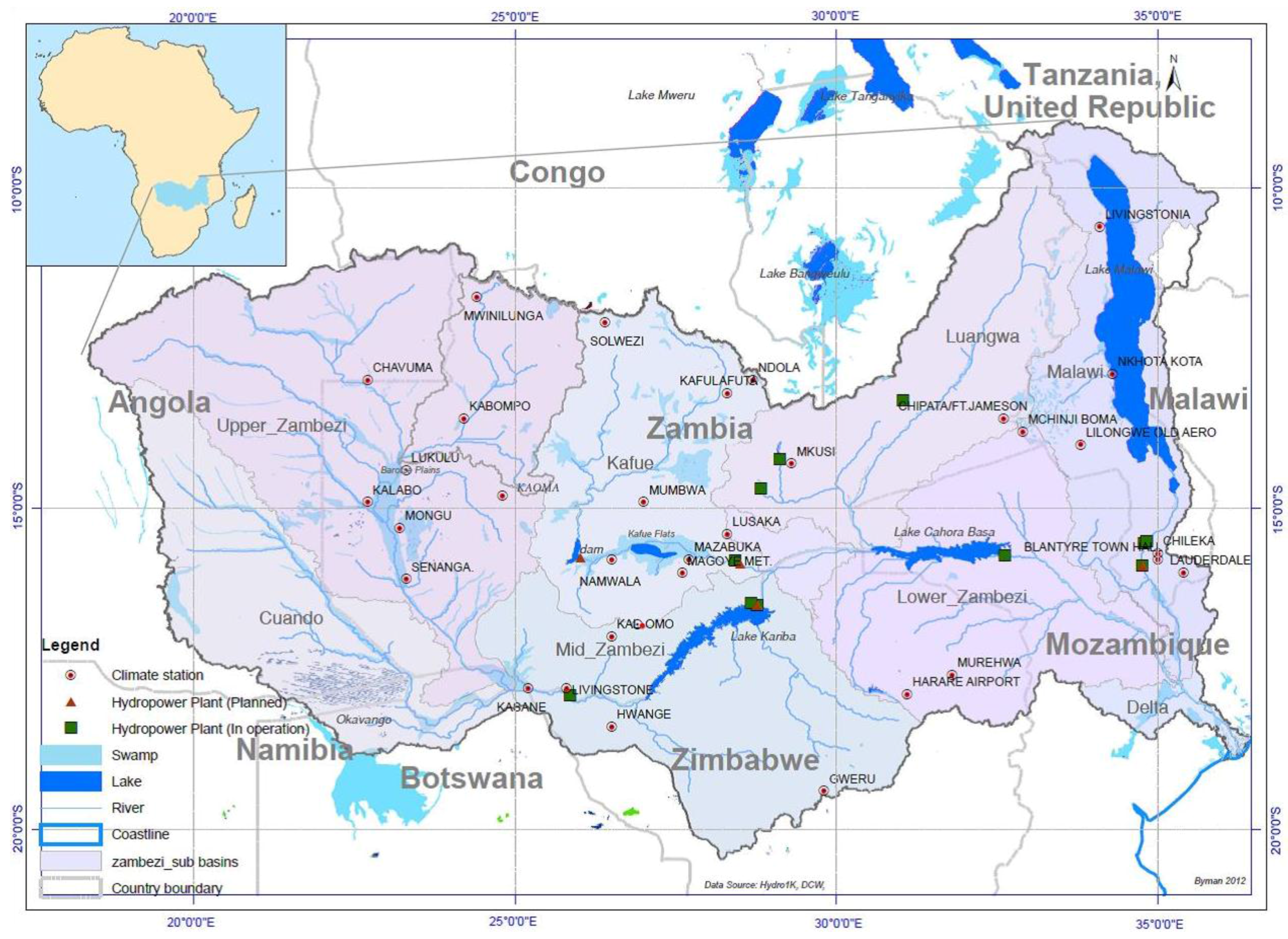 Energies Free Full Text Hydropower Production In Future Climate Scenarios The Case For The Zambezi River Html