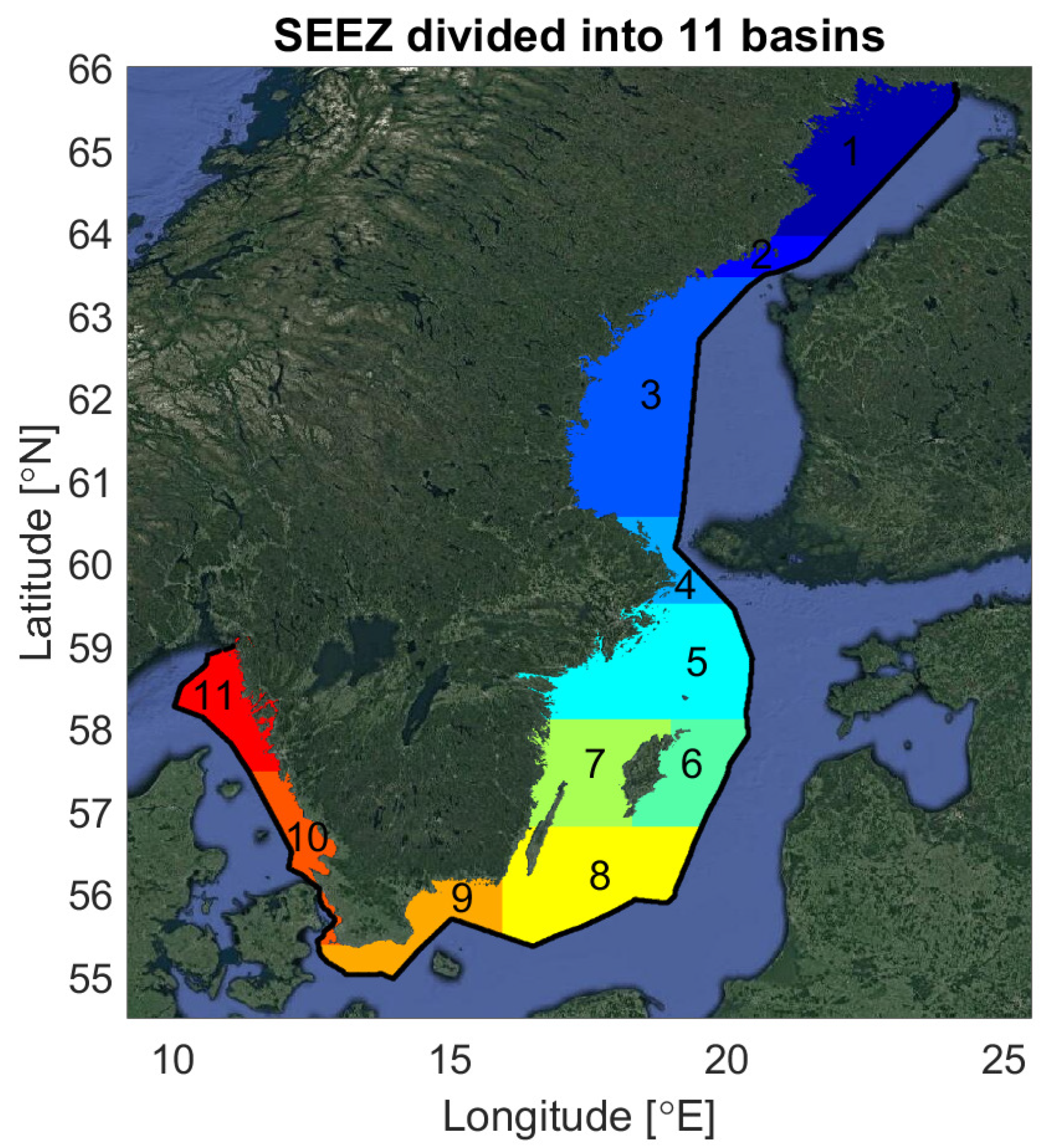 Map of the week – Exclusive Economic Zones  European Marine Observation  and Data Network (EMODnet)