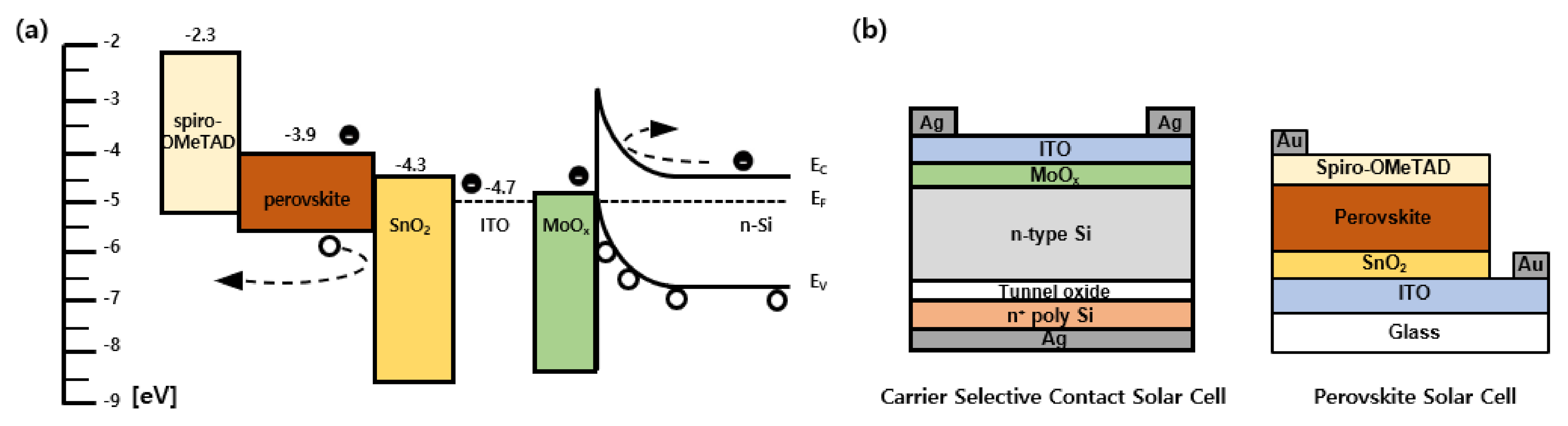 Energies Free FullText Monolithic PerovskiteCarrier Selective