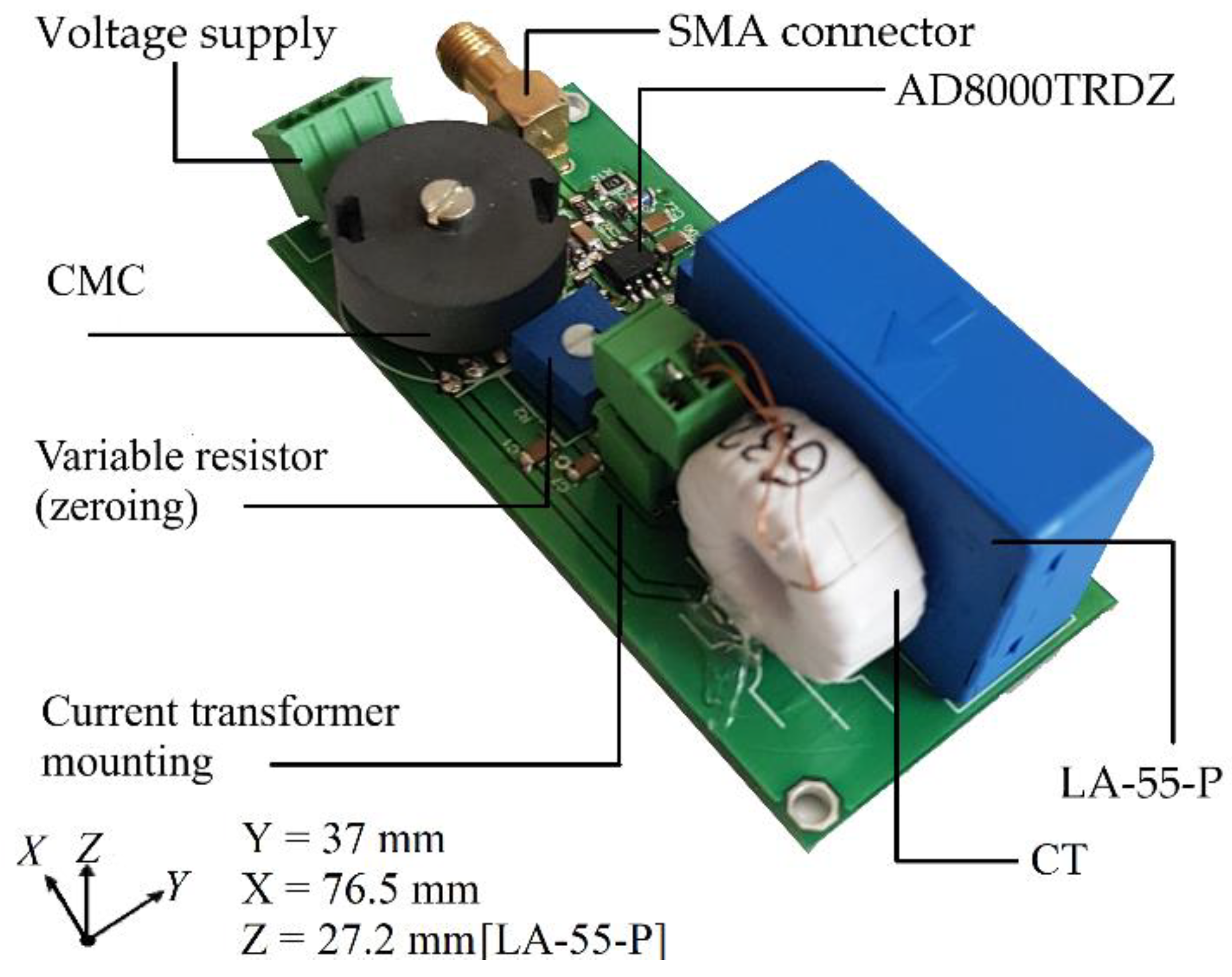 Energies Free FullText Wide Bandwidth and Inexpensive Current Sensor for Power Electronics