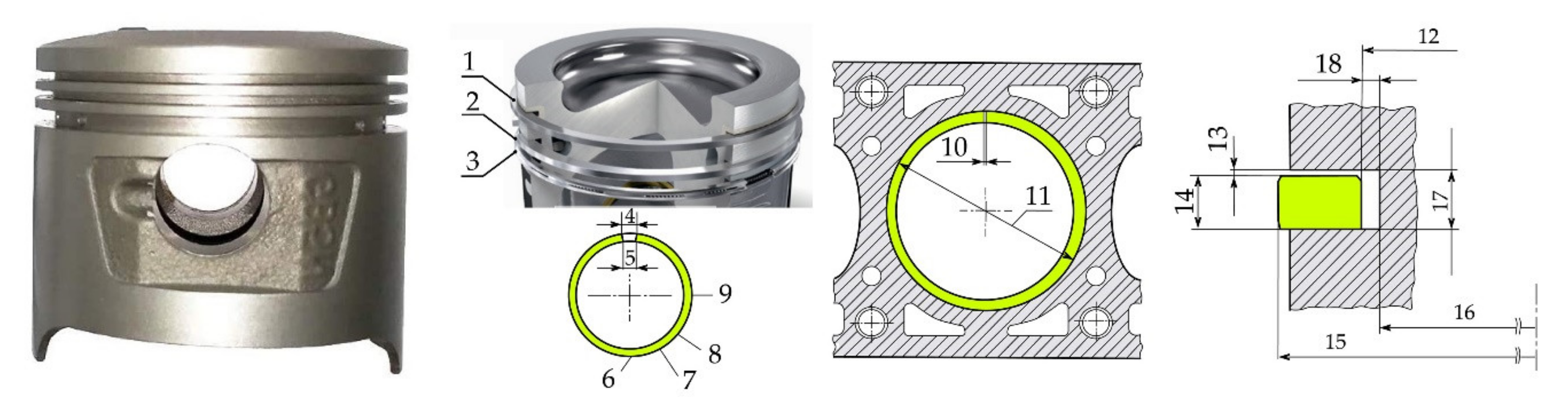 Cross section views of two test SFD configurations: (a) damper A-L 5... |  Download Scientific Diagram