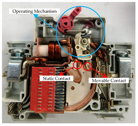 Prediction of Remaining Service Life of Miniature Circuit Breakers