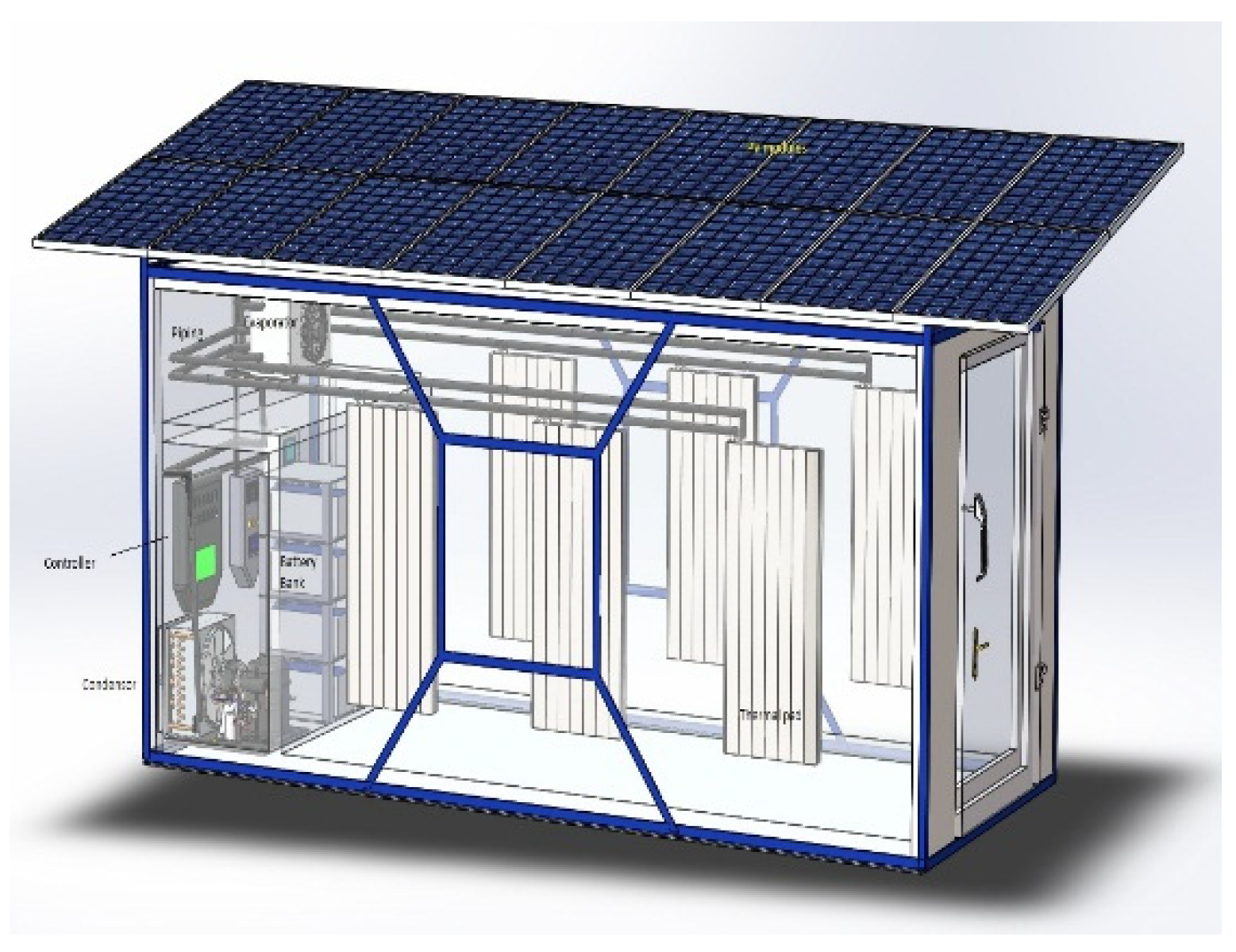 Thermal Analysis of a Solar Assisted Cold Storage Unit for the Storage ... Circuit Diagram