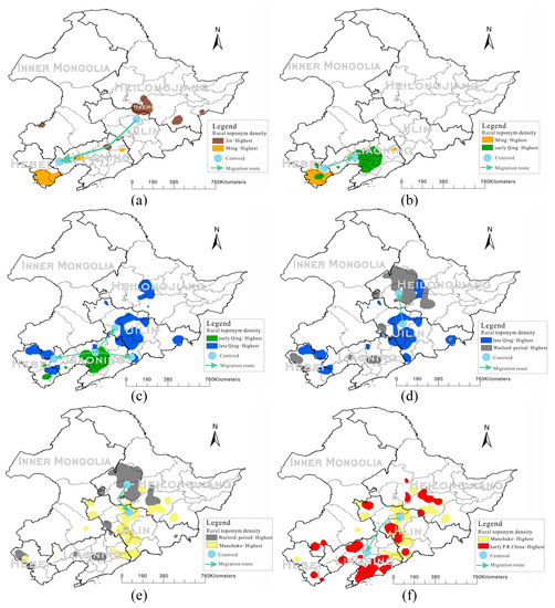Spatial-Temporal Characteristic Analysis of Ethnic Toponyms