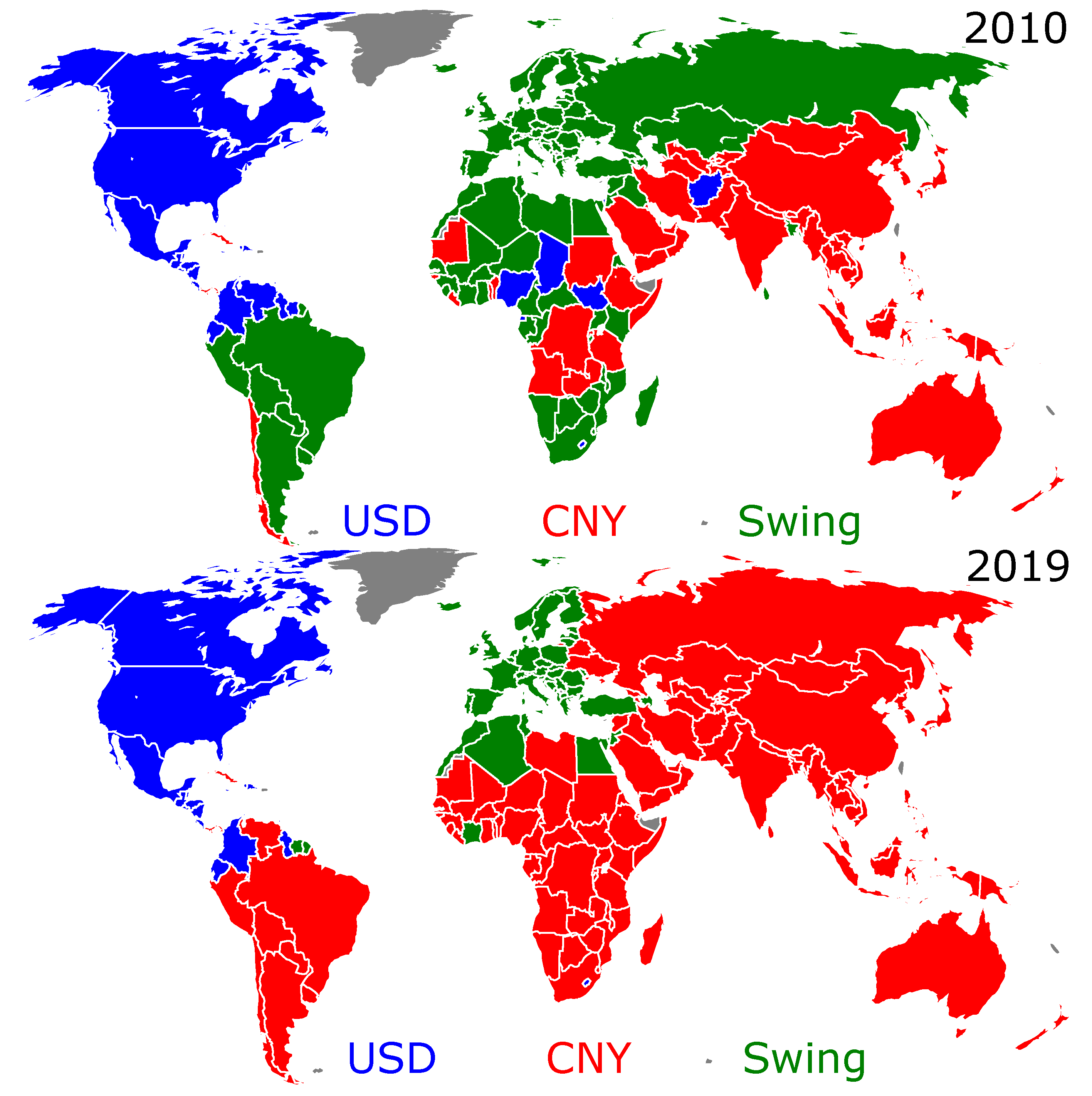 Entropy Free Full-Text Dollar-Yuan Battle in the World Trade Network Immagine