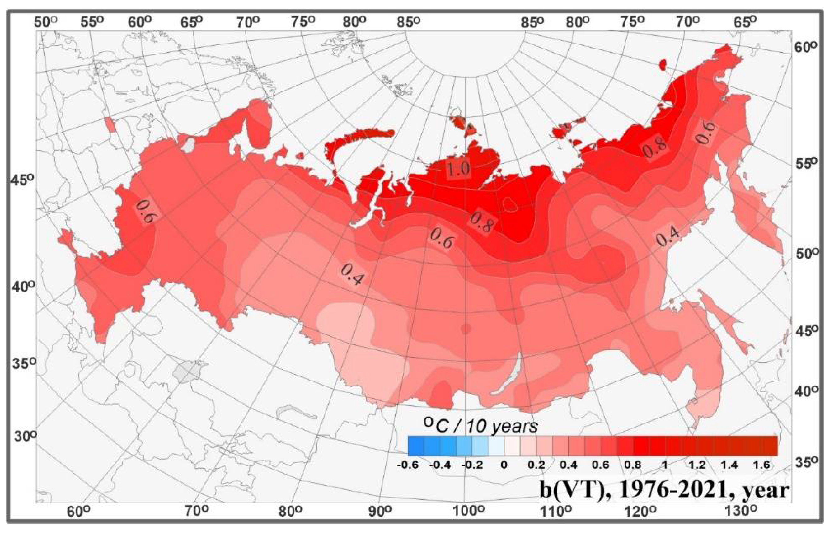 Climate Map Of Russia