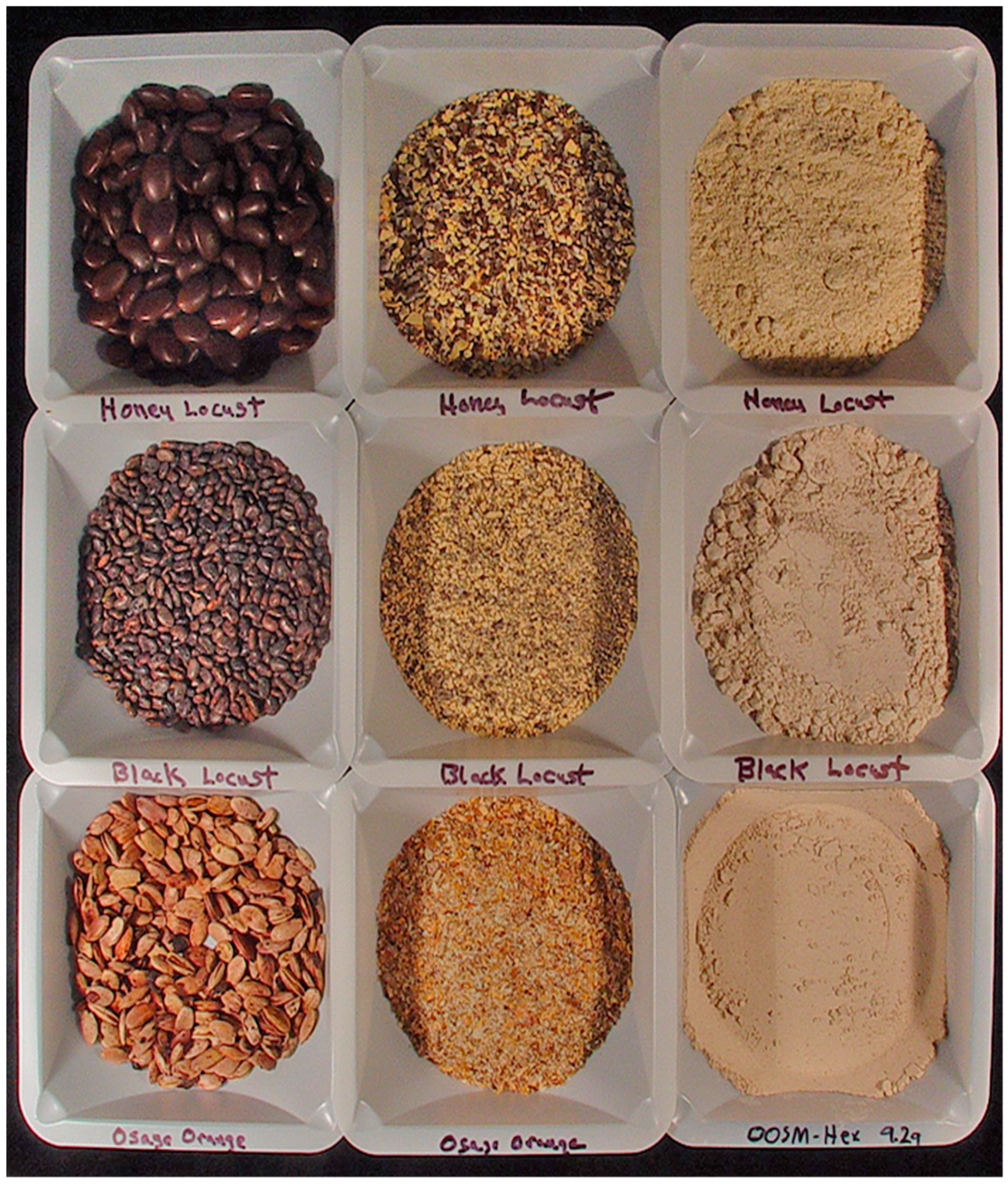 Fibers Free Full Text Osage Orange Honey Locust And Black Locust Seed Meal Adhesives Employed To Fabricate Composite Wood Panels Html