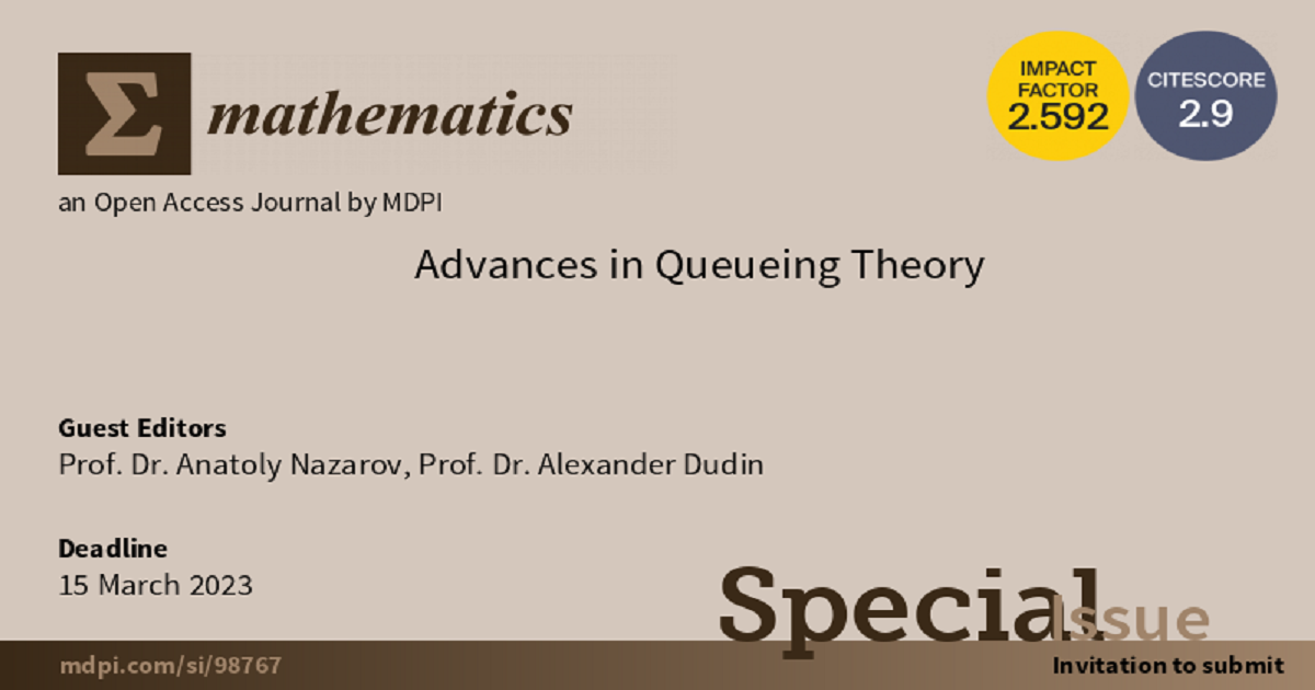 queuing theory research paper in mathematics 2021