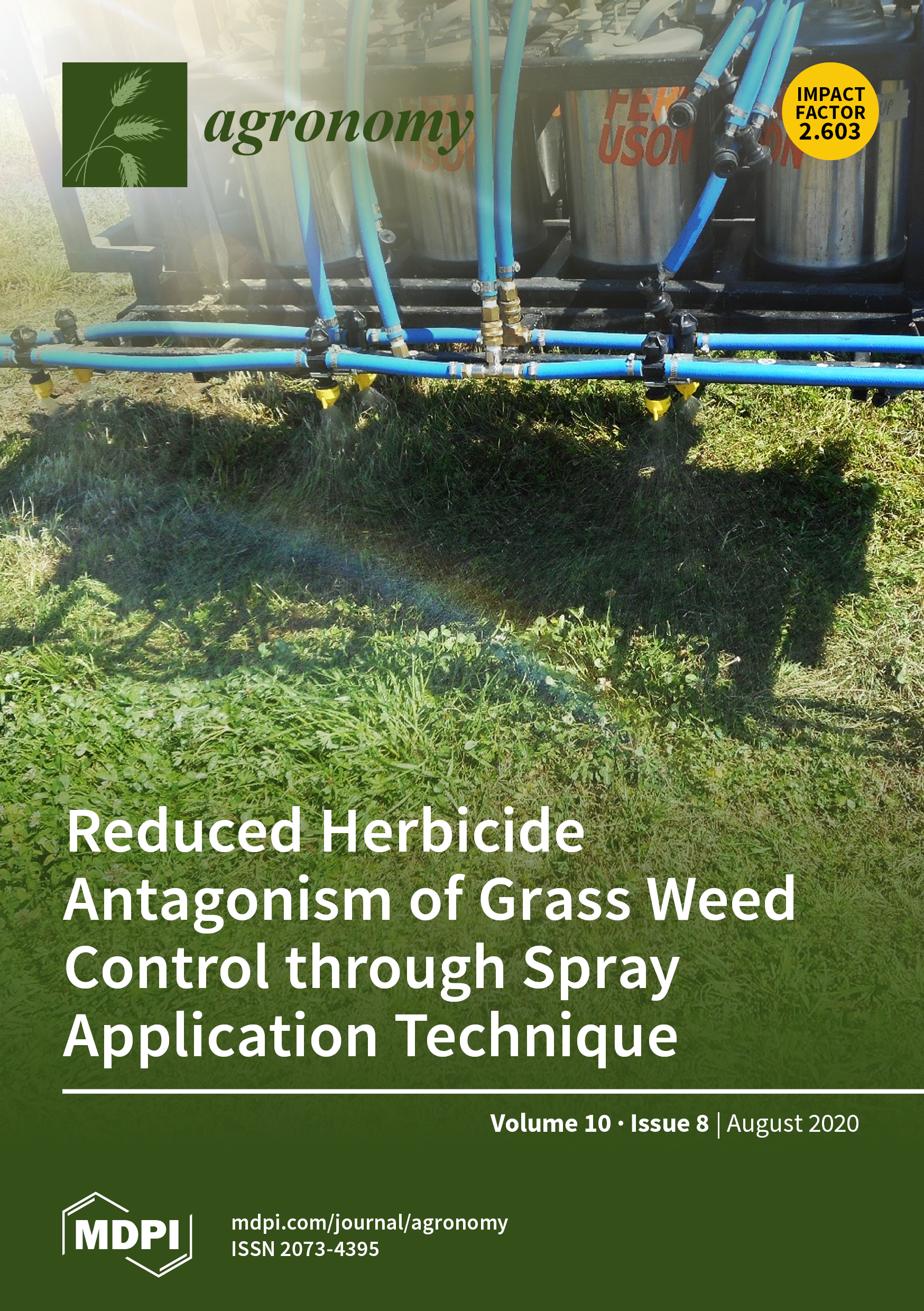 Agronomy August 2020 Browse Articles