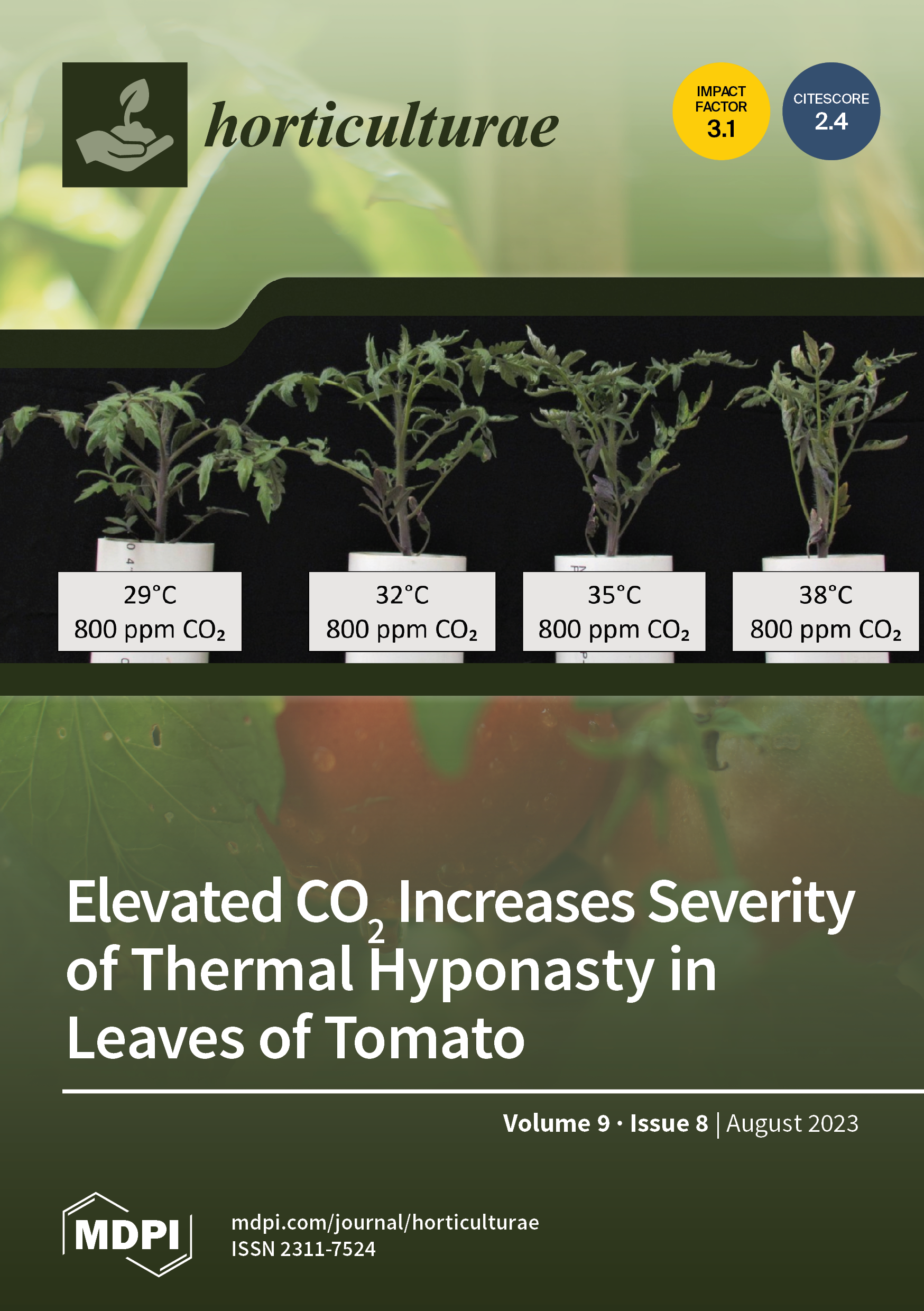 Horticulturae  August 2023 - Browse Articles