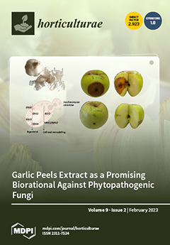 Horticulturae February 2023 Browse Articles