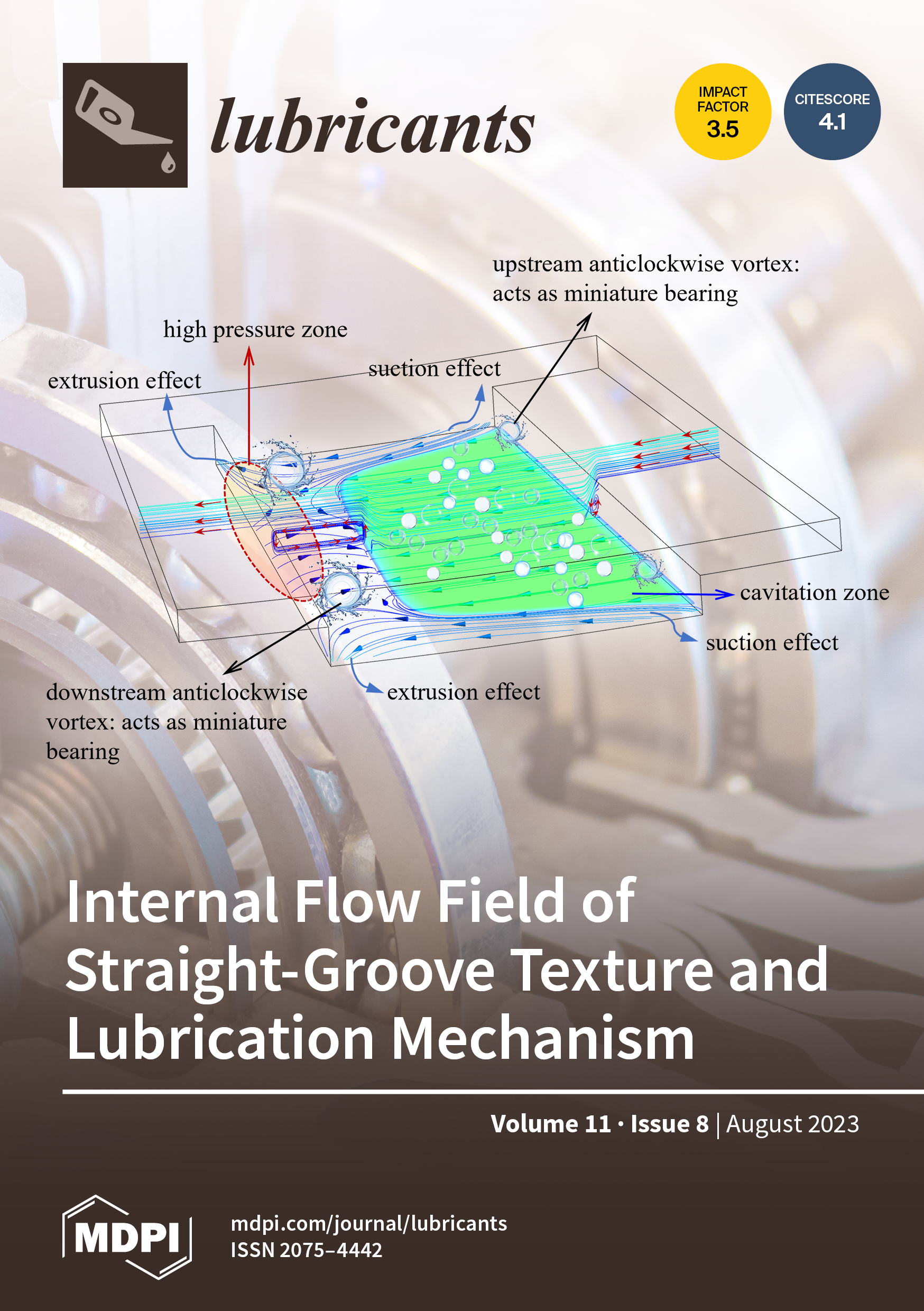 Lubricants August 2023 Browse Articles