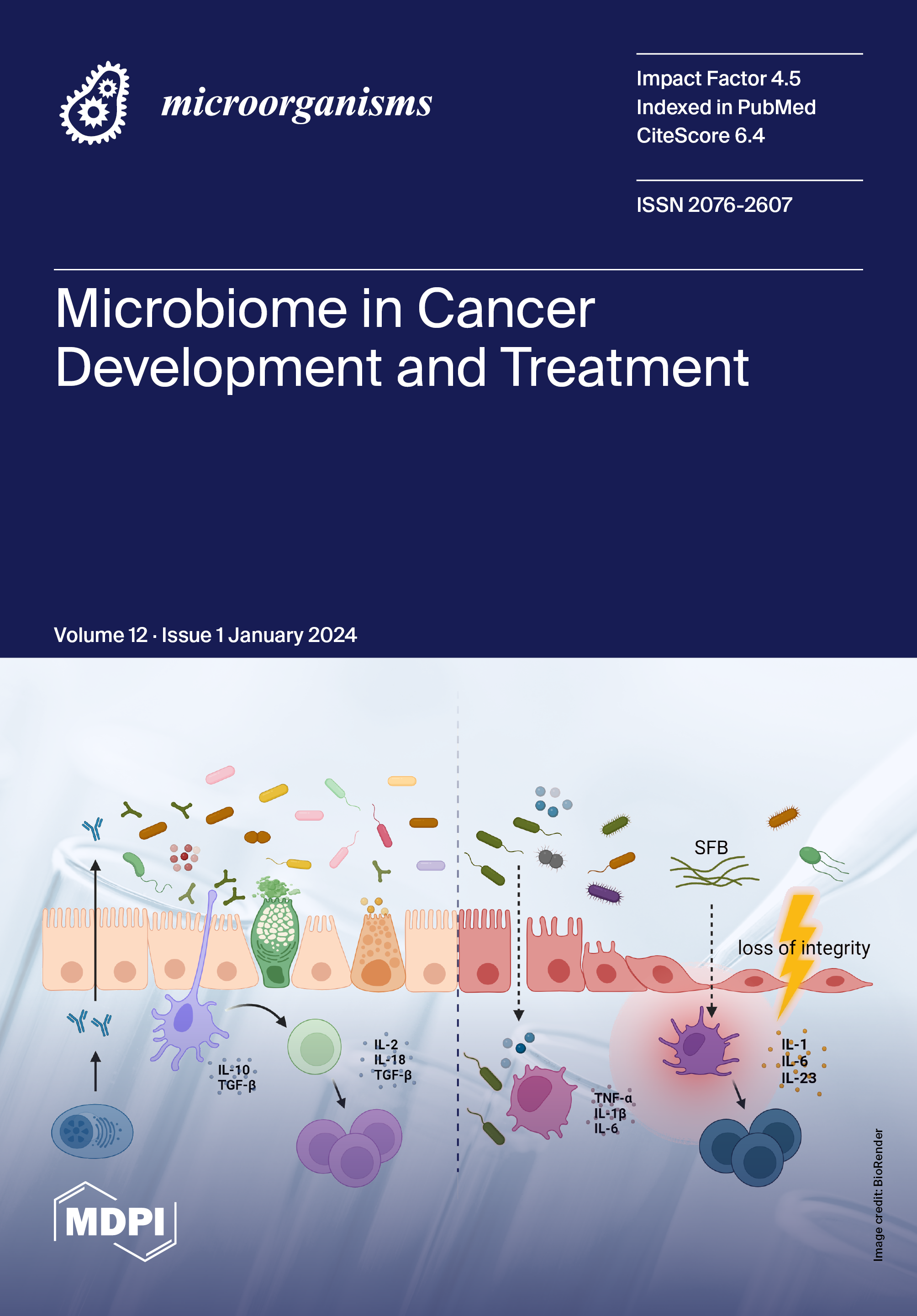 Microorganisms  January 2024 - Browse Articles