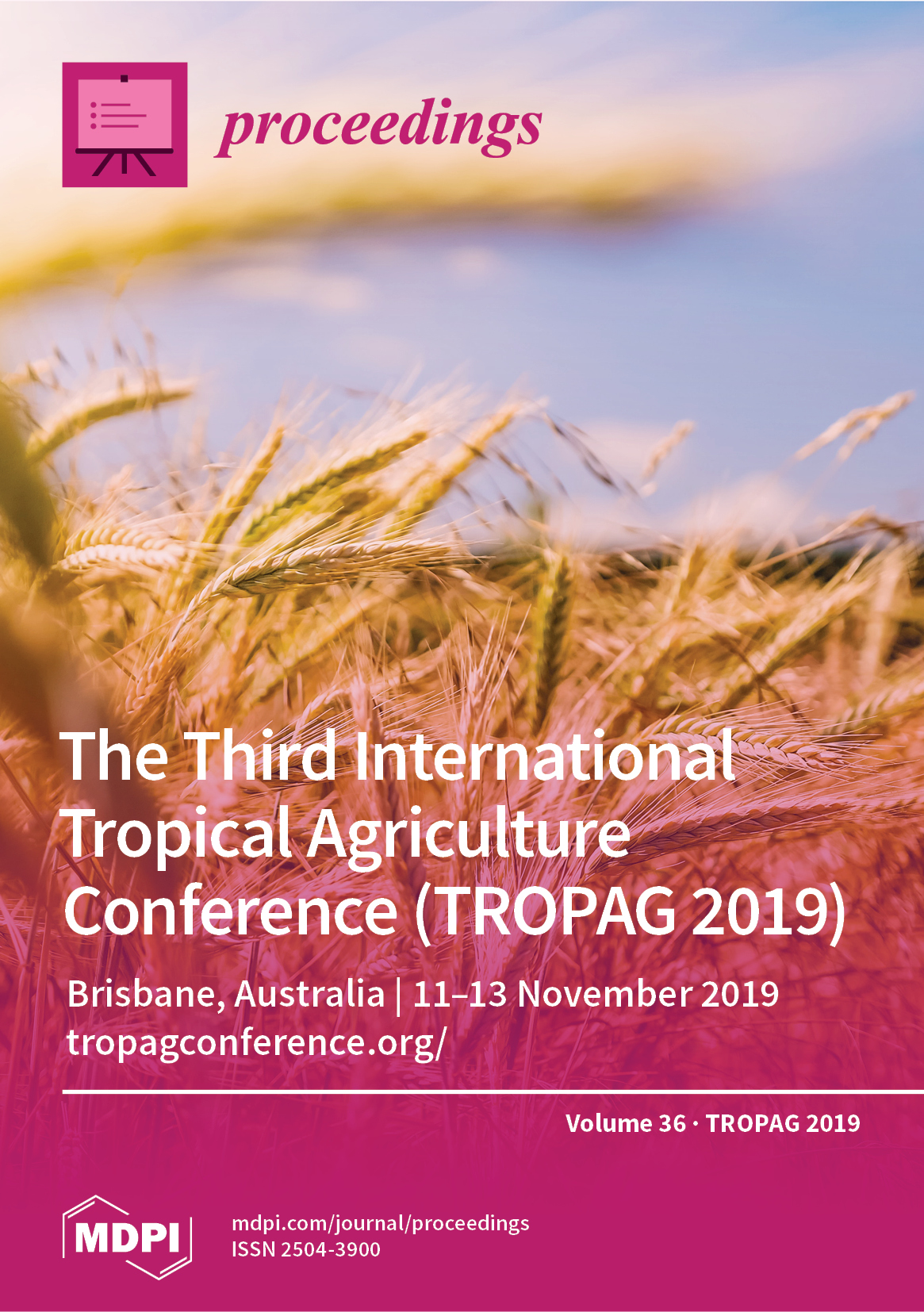 Proceedings  TropAg 2019 - Browse Articles