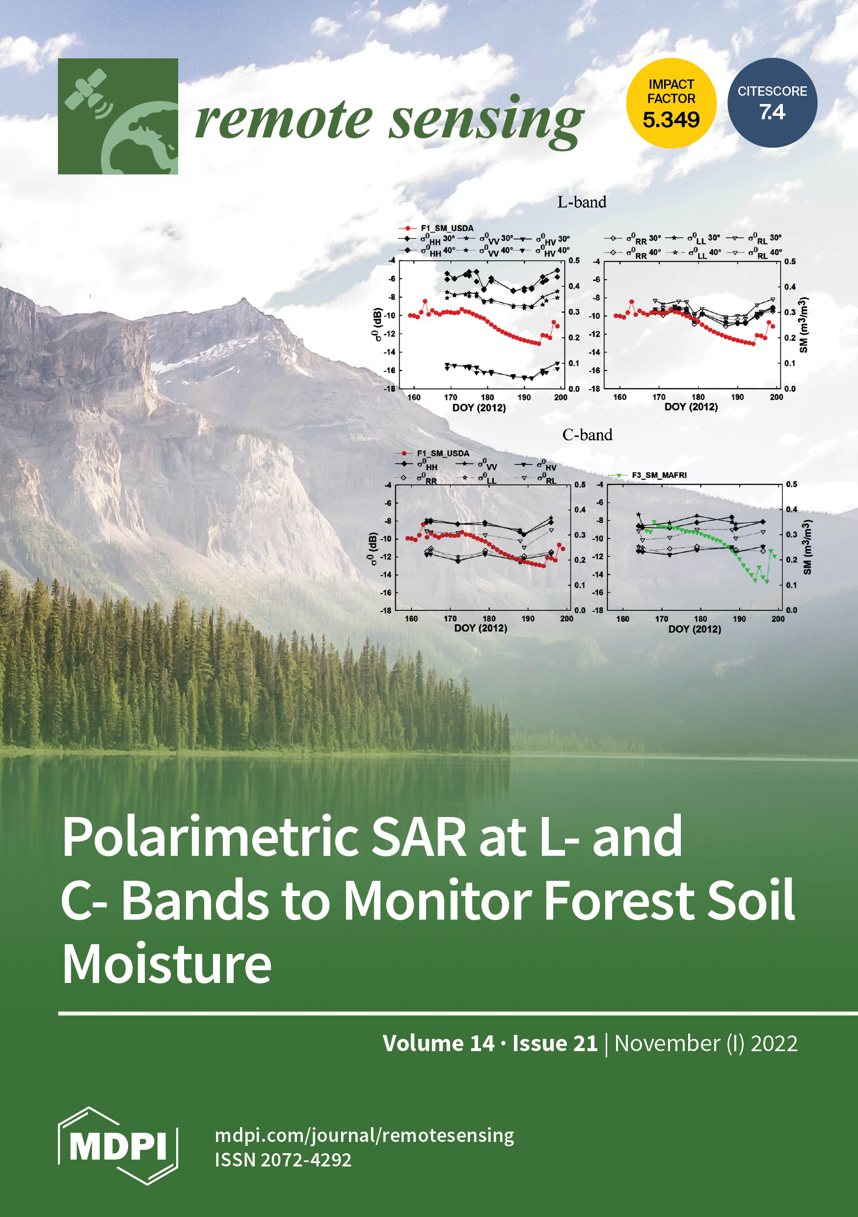 Remote Sensing  November-1 2022 - Browse Articles