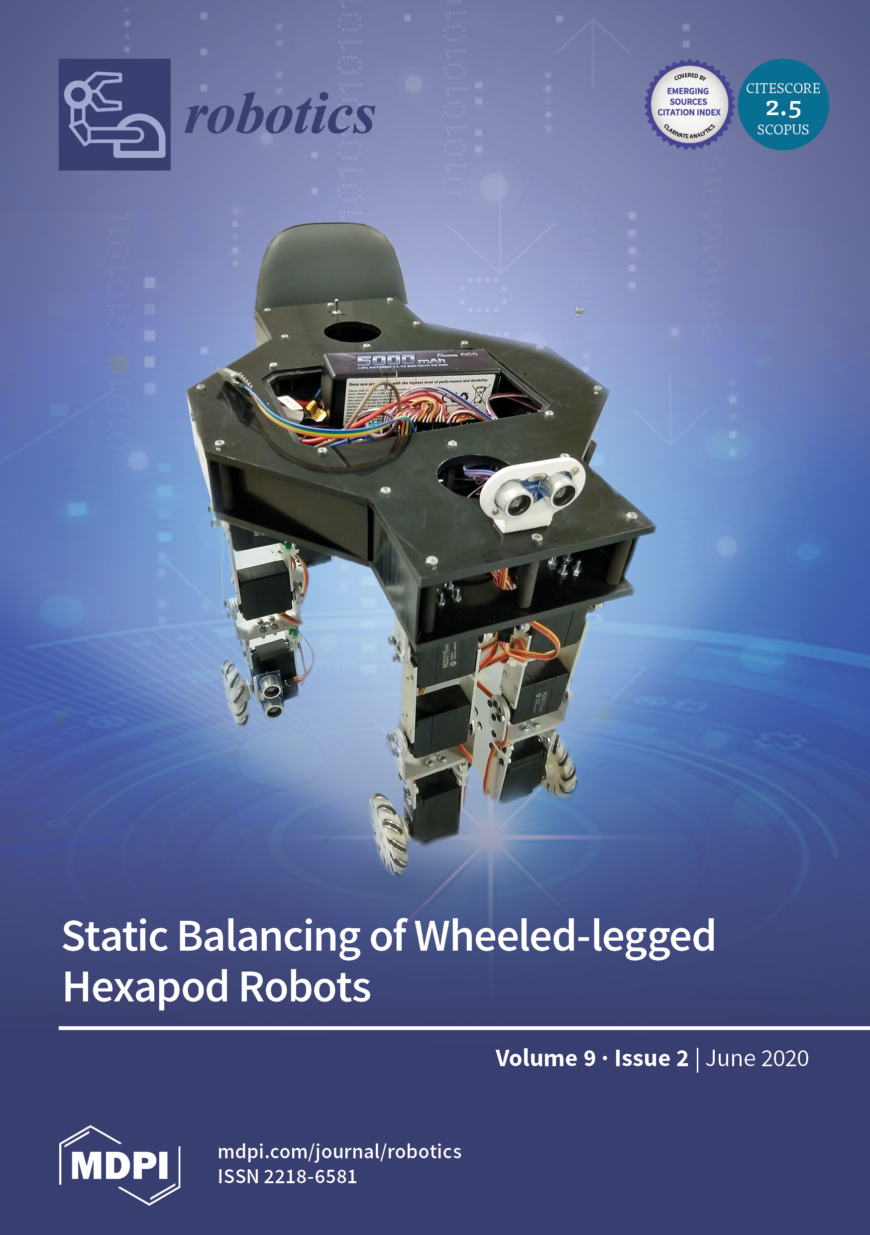 Robotics | June 2020 - Articles