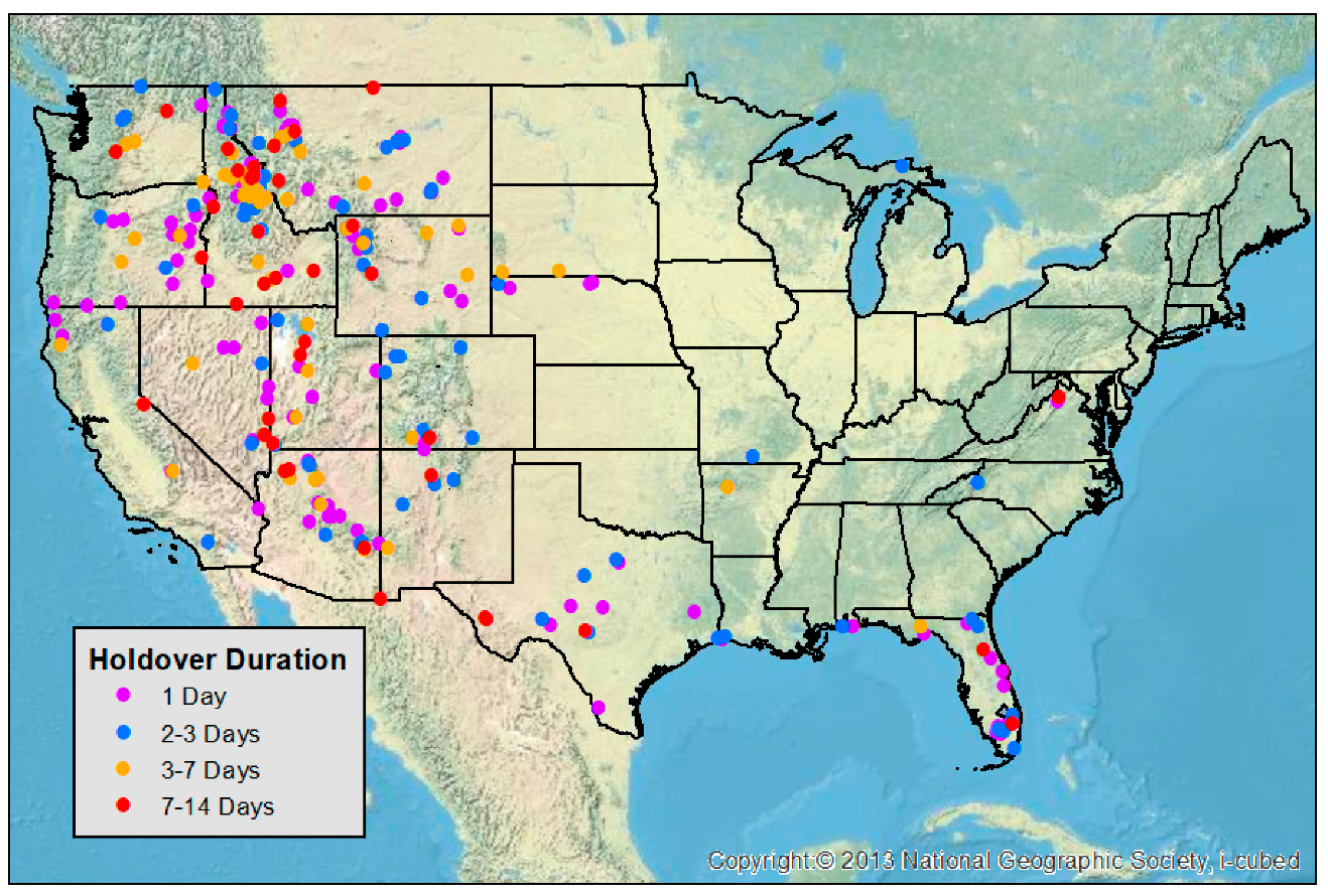 Fire | Free Full-Text | Spatial, Temporal and Electrical Characteristics of  Lightning in Reported Lightning-Initiated Wildfire Events