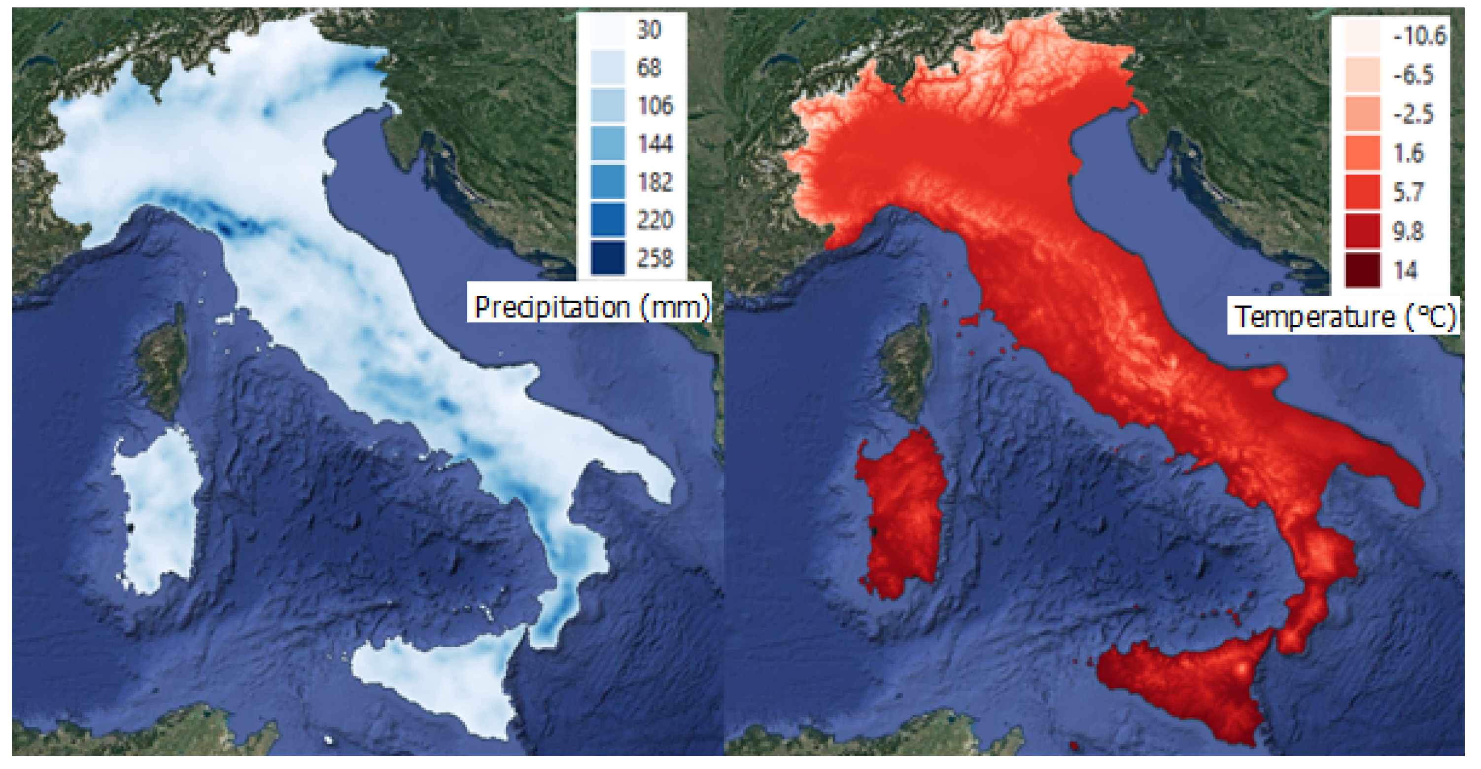 Fire Free FullText Defining Wildfire Susceptibility Maps in Italy