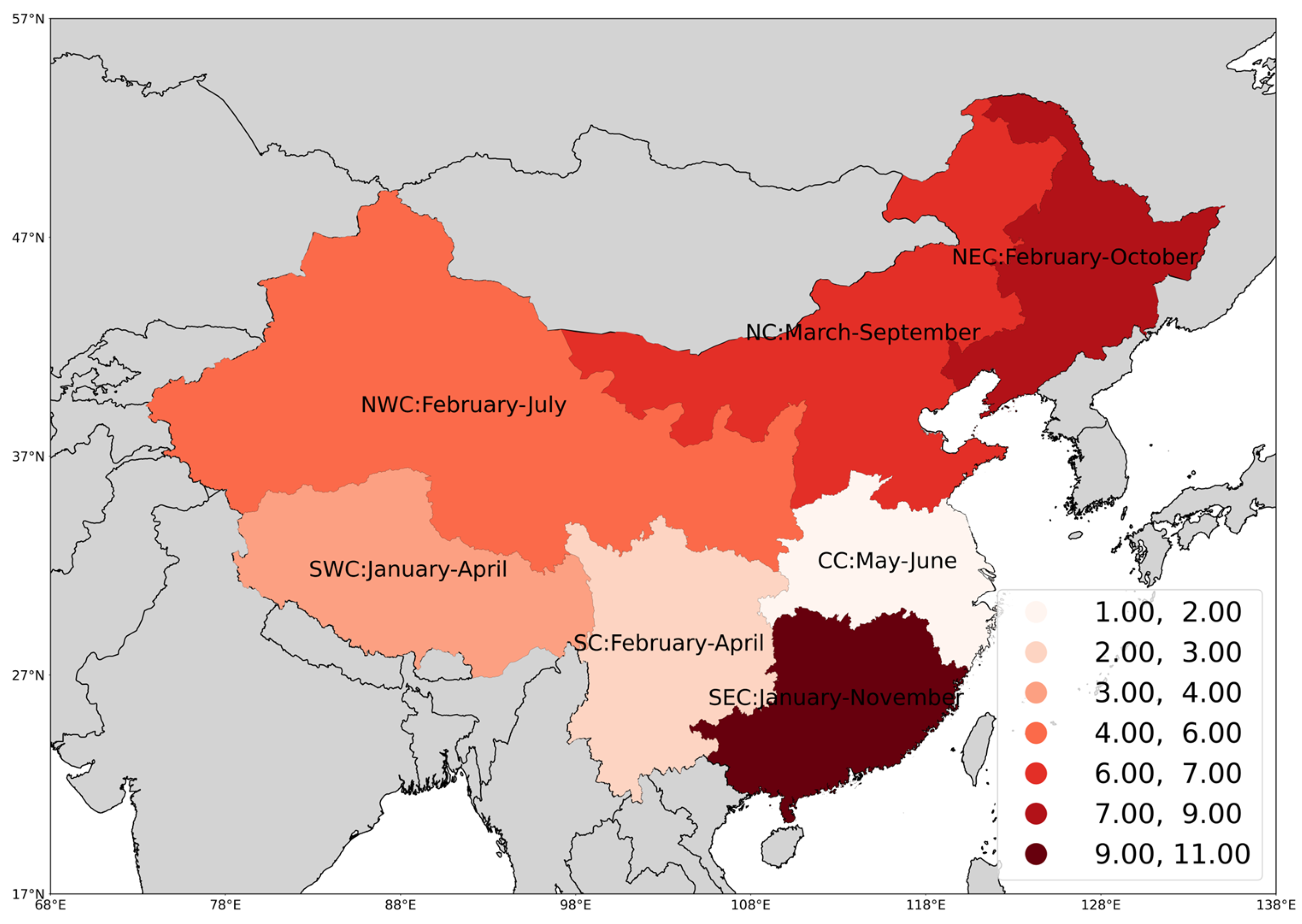 Fire | Free Full-Text | Investigating Drought Events and Their Consequences  in Wildfires: An Application in China