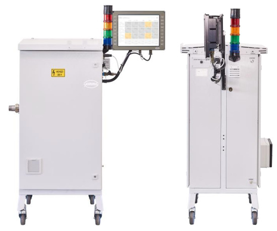 Applicability of an Ionising Radiation Measuring System for Real-Time ...