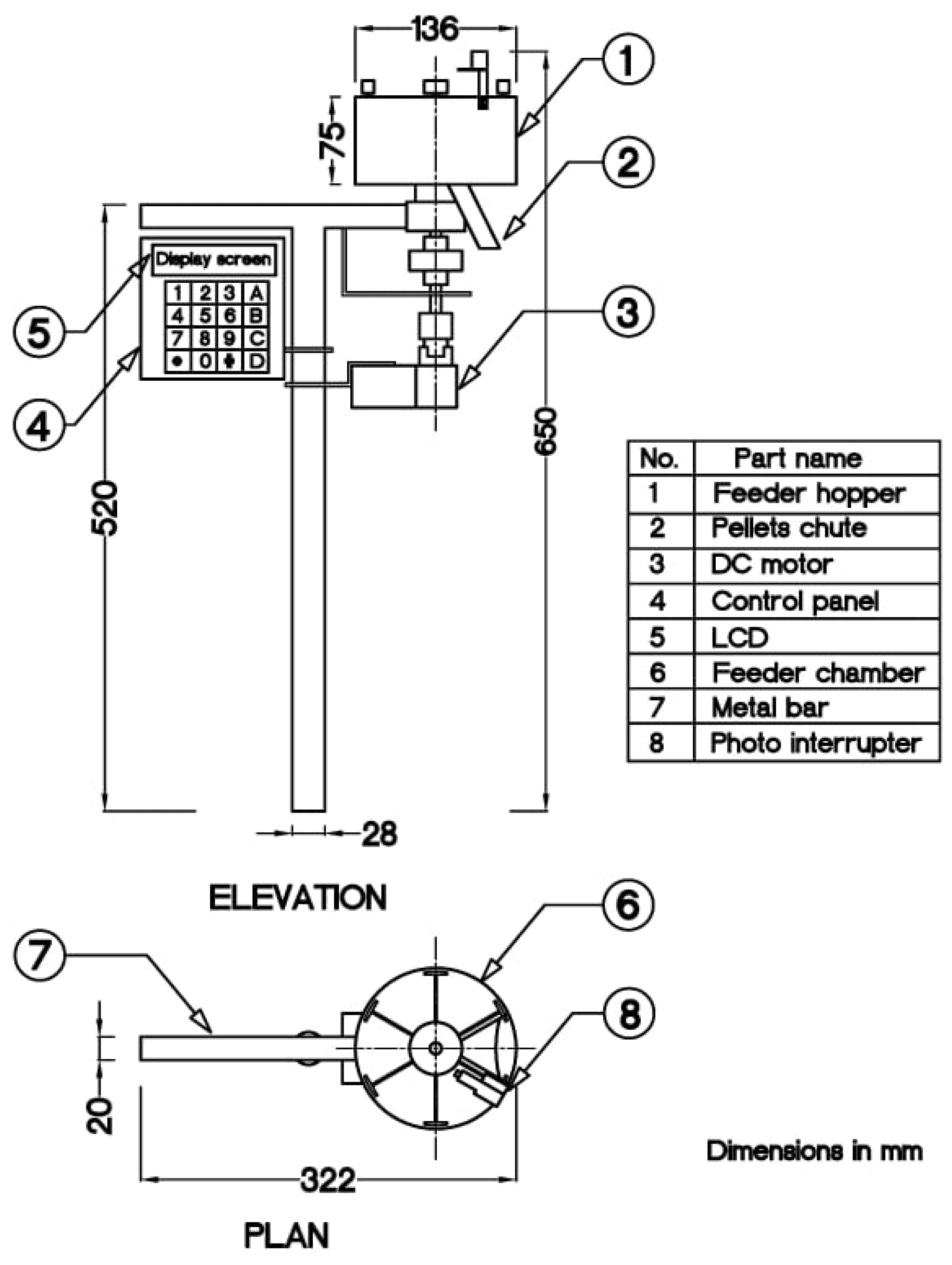 Design and Fabrication of an Automatic Fish ... Circuit Diagram
