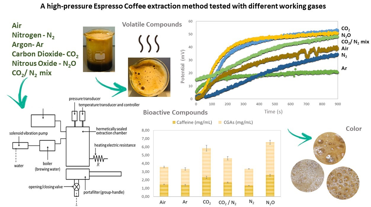 Foods Free Full Text Physical And Chemical Effects Of Different Working Gases In Coffee Brewing A Case Study Of Caffe Firenze Html