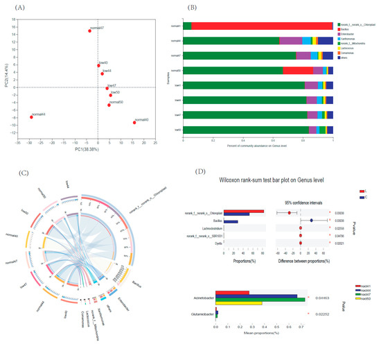 Variation and Correlation Analysis of Flavour and Bacterial