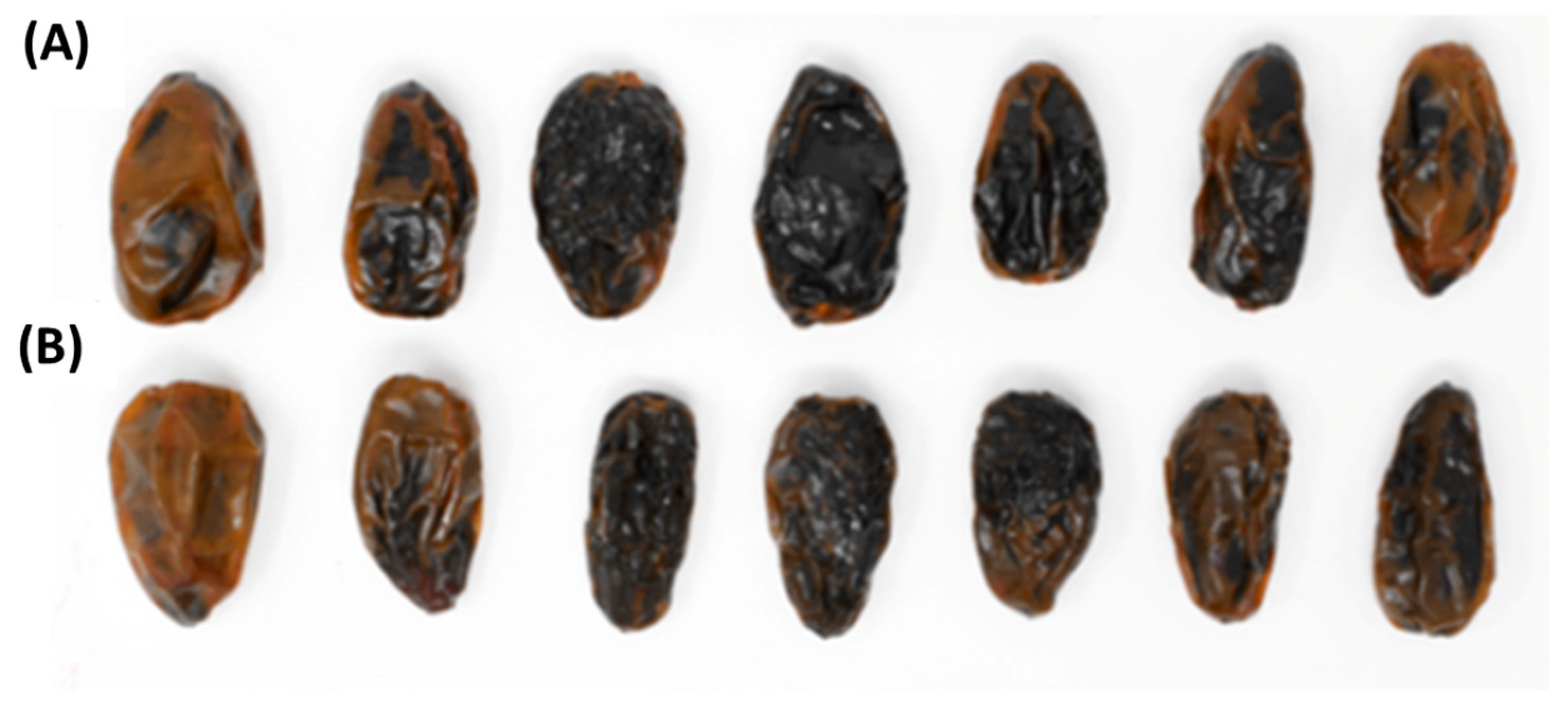 Foods Free FullText Quality Characteristics of Fresh Date Palm Fruits of “Medjoul” and