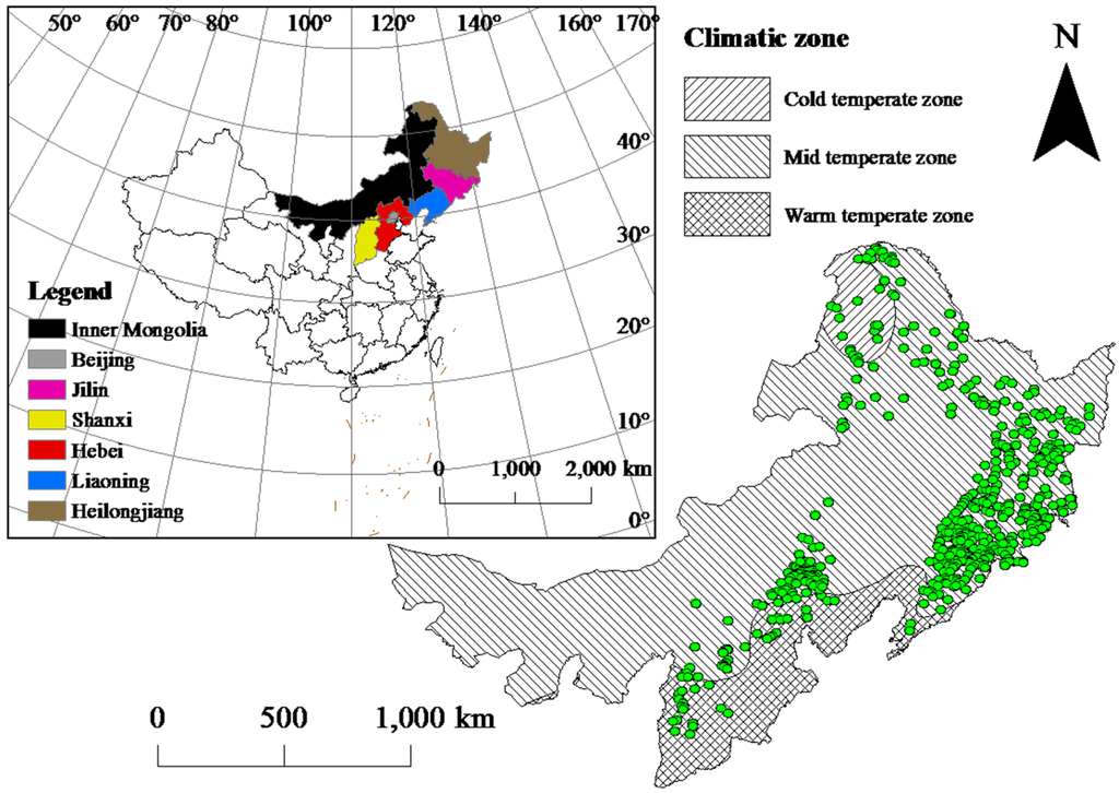 Forests Free FullText Spatial Heterogeneity of Climate Change