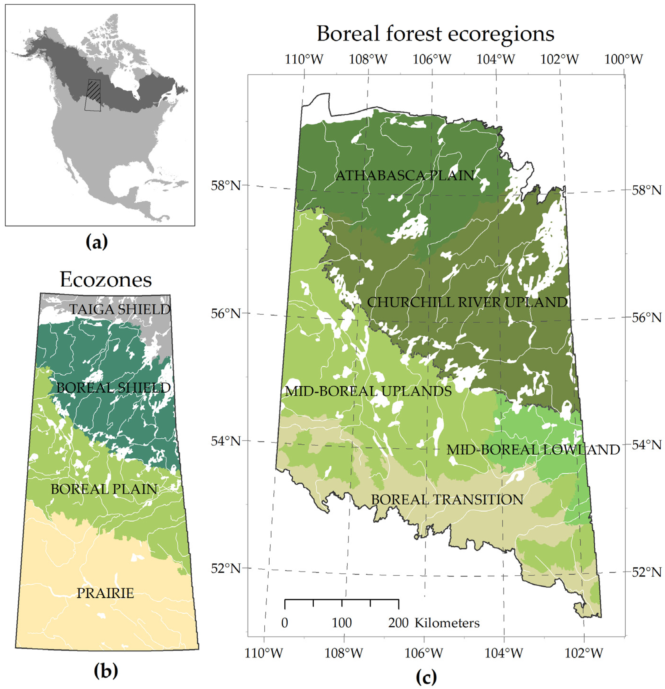 Forests Free FullText Effects of Lakes on Wildfire Activity in the