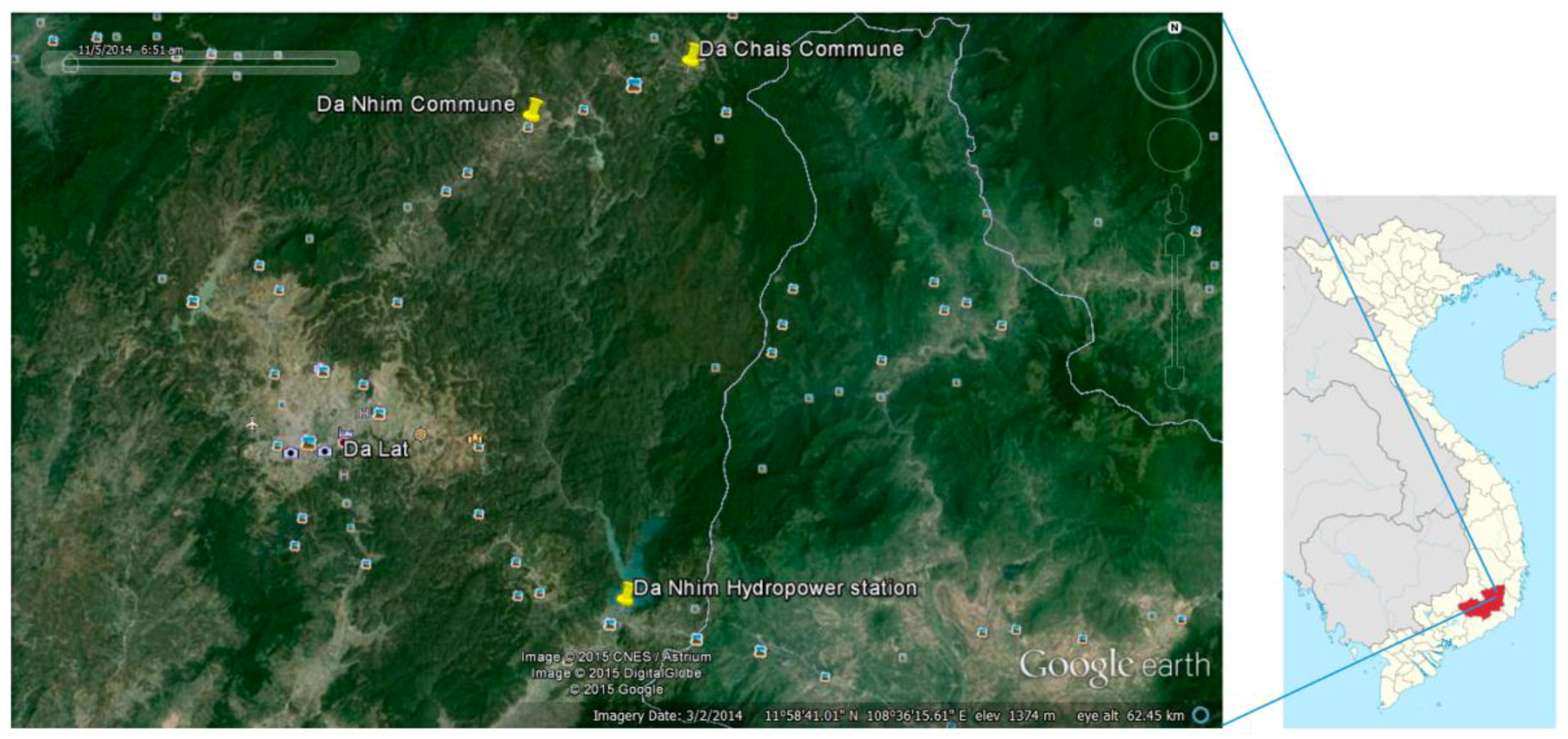 Forests Free Full Text Livelihoods And Land Uses In Environmental Policy Approaches The Case Of Pes And Redd In The Lam Dong Province Of Vietnam Html