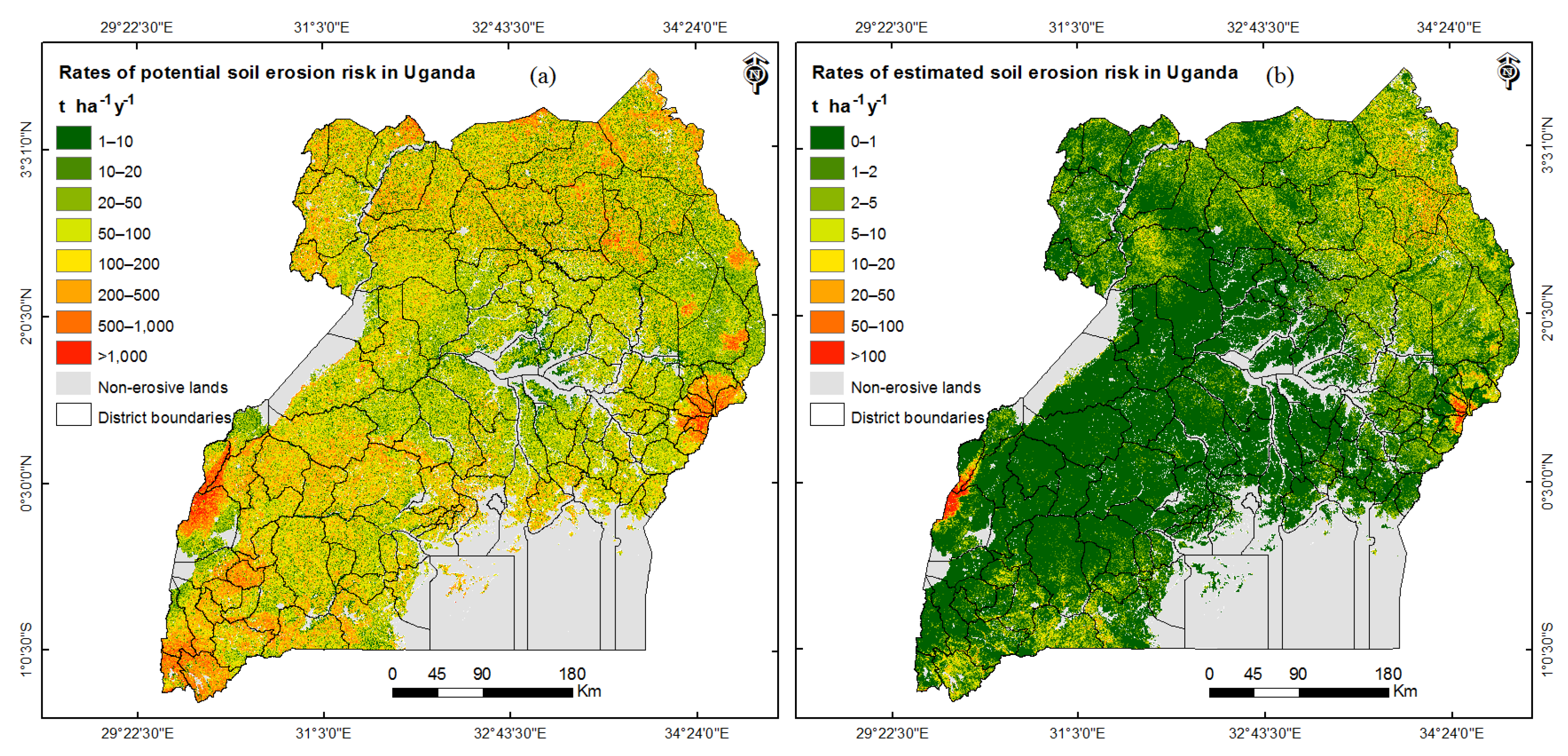Forests Free FullText Soil Erosion Risk Assessment in Uganda