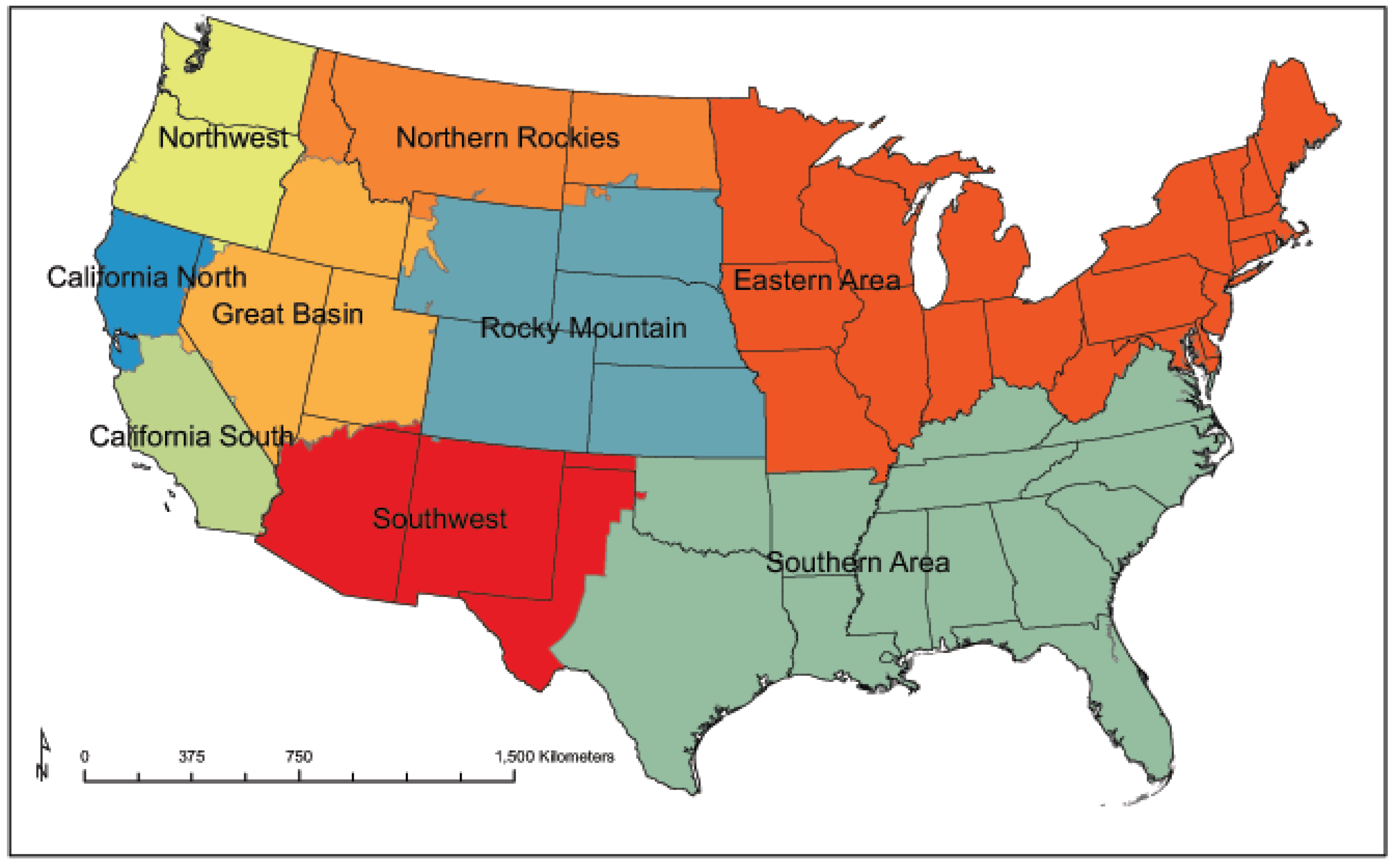 Area territory