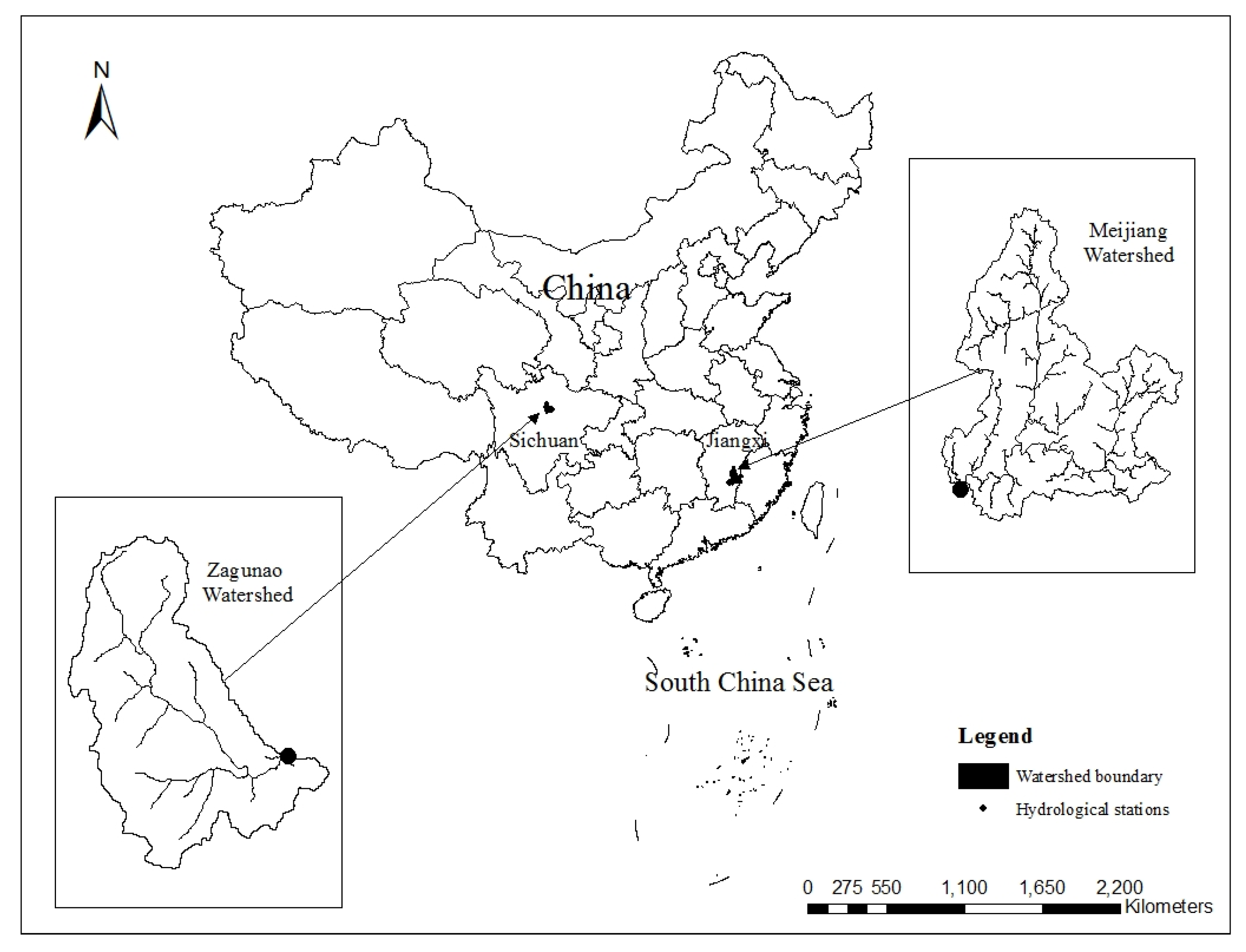 Forests Free Full Text Assessing The Impact Of Forest Change And Climate Variability On Dry Season Runoff By An Improved Single Watershed Approach A Comparative Study In Two Large Watersheds China