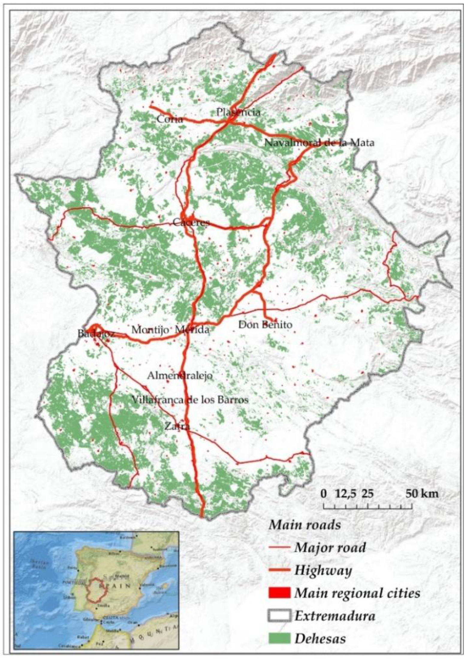 ESTREMADURA – Google Os Meus Mapas