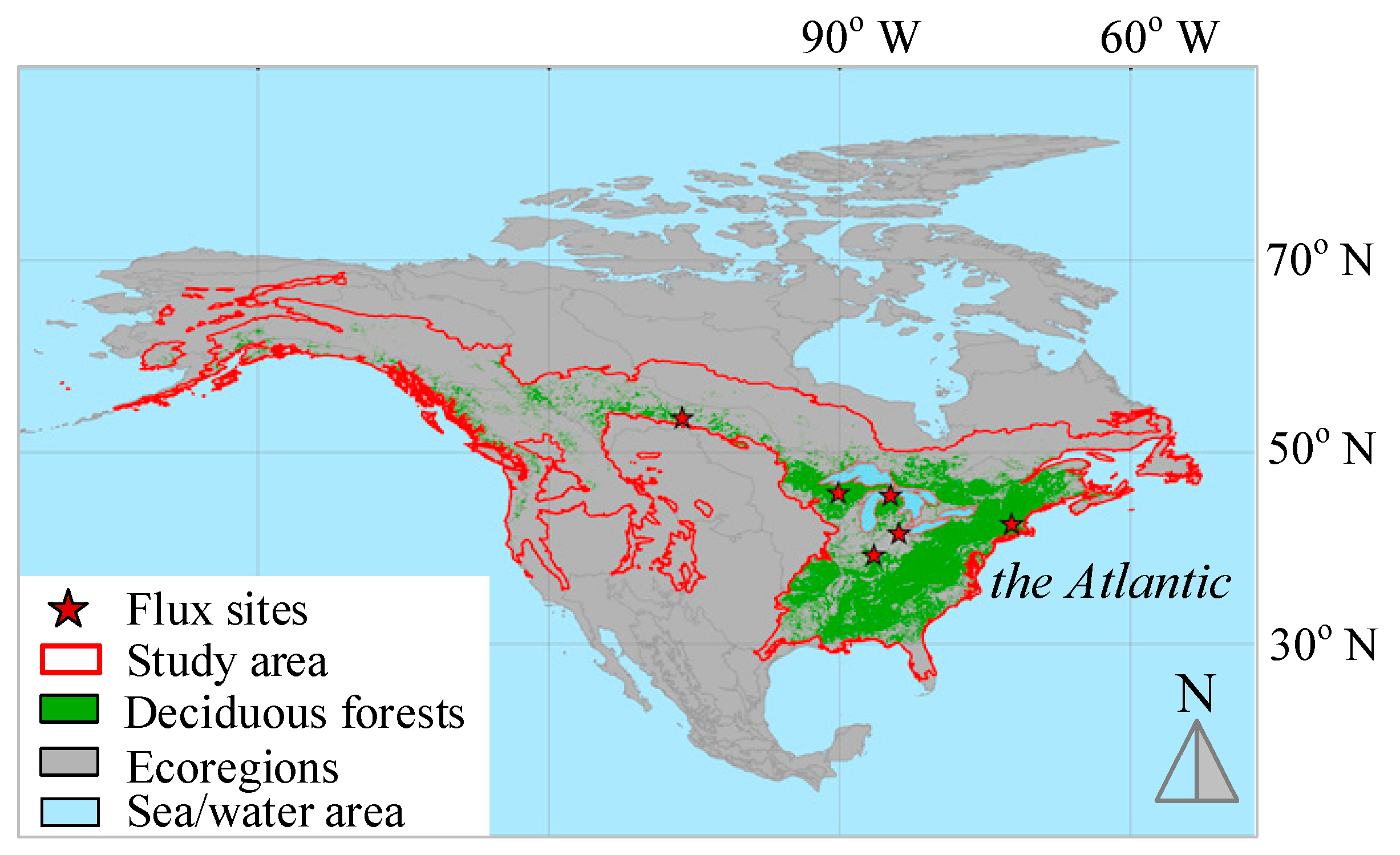 Forests | Free Full-Text | Phenological Shifts of the Deciduous Forests and  Their Responses to Climate Variations in North America