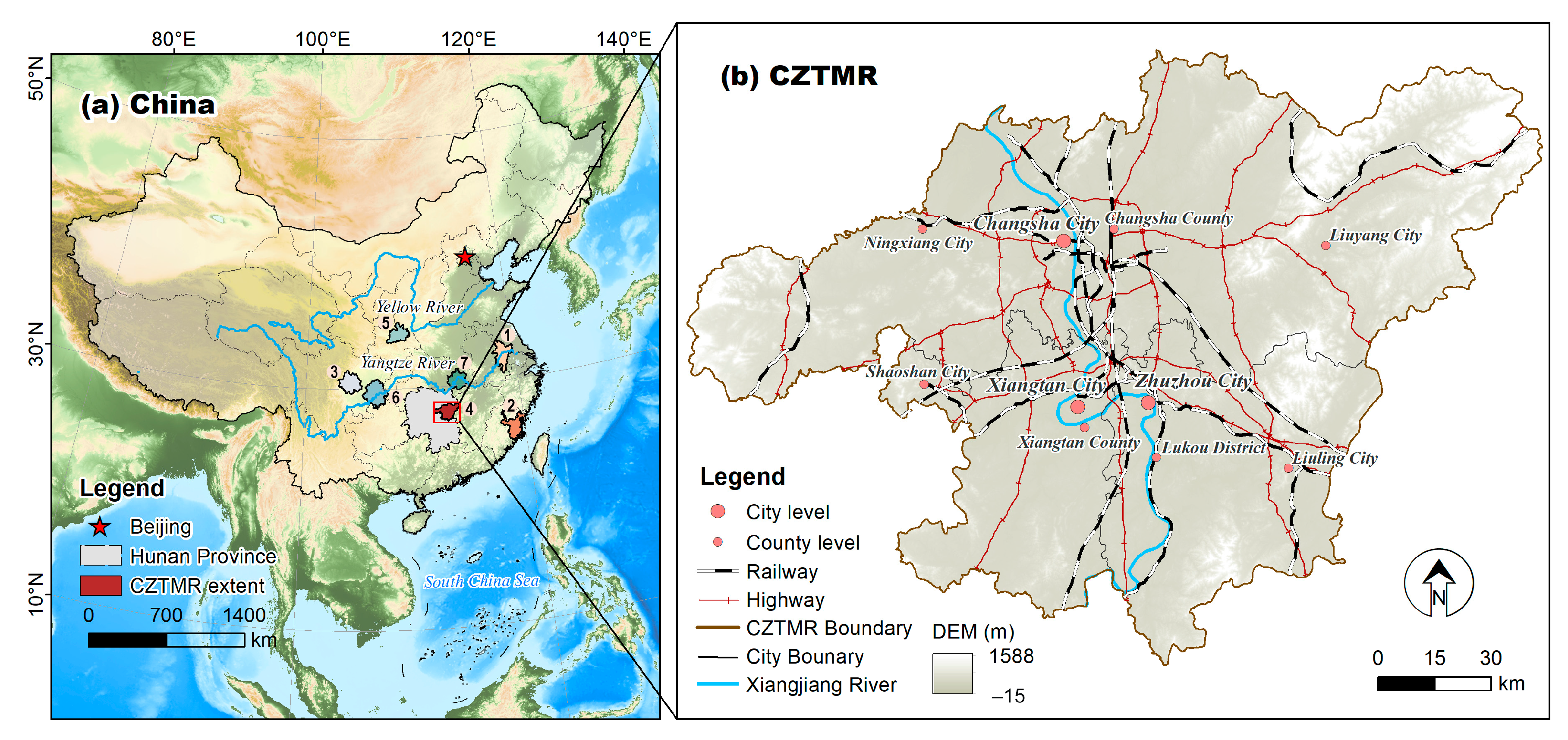 Intensity Analysis to Communicate Detailed Detection of Land
