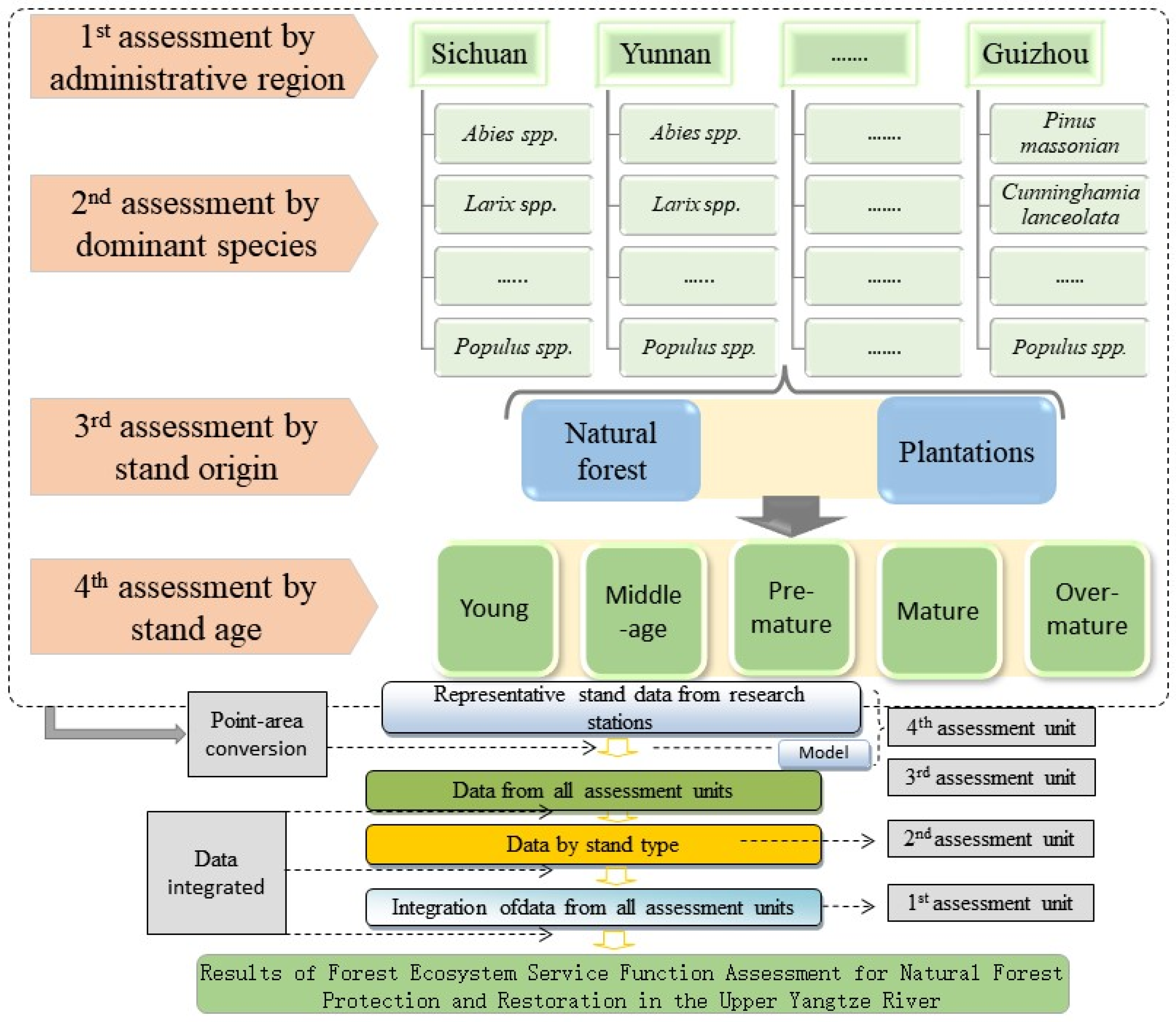 Dynamic Change of Forest Ecological Benefit of the Natural
