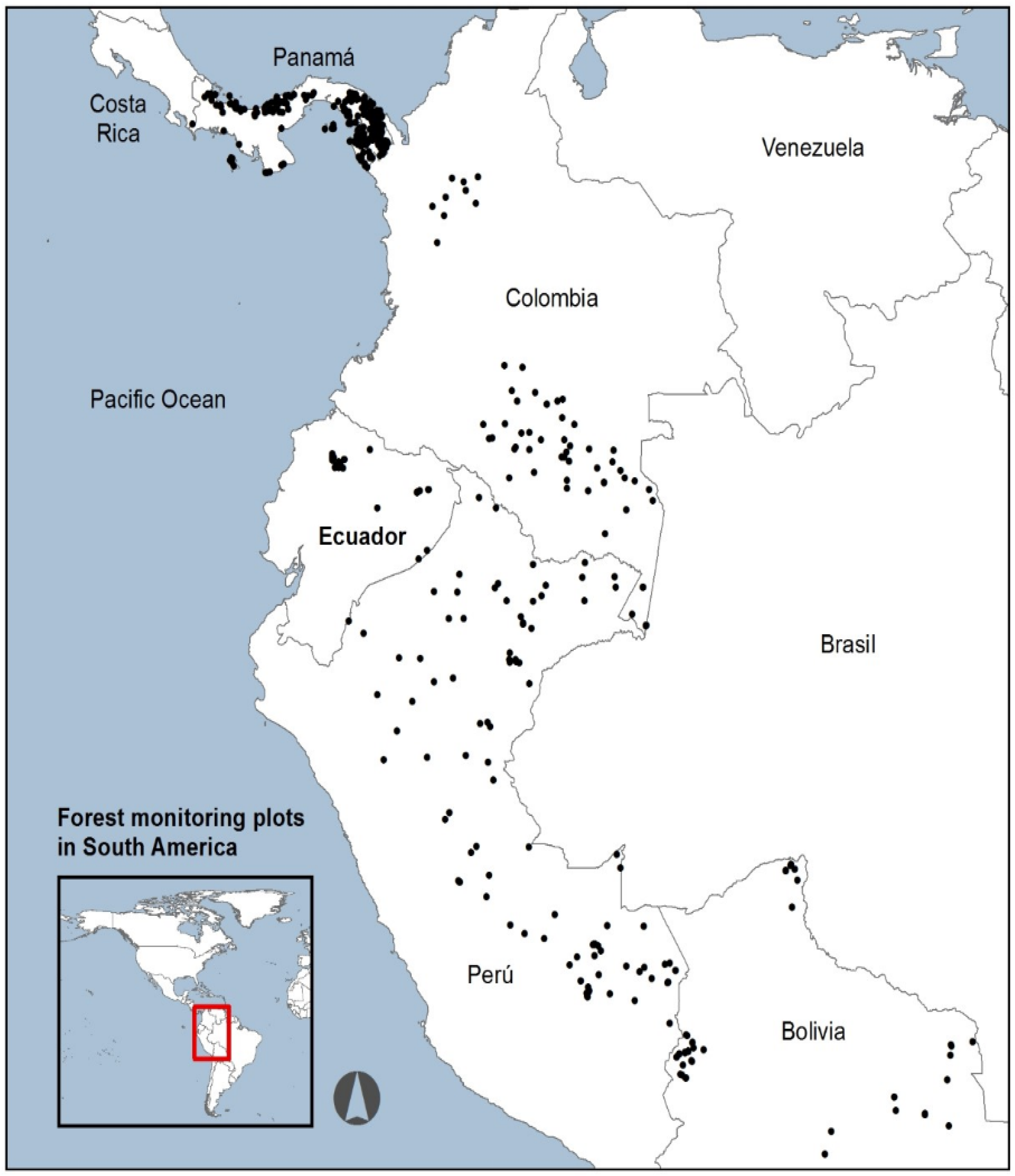 Frontiers  Wood density is related to aboveground biomass and productivity  along a successional gradient in upper Andean tropical forests