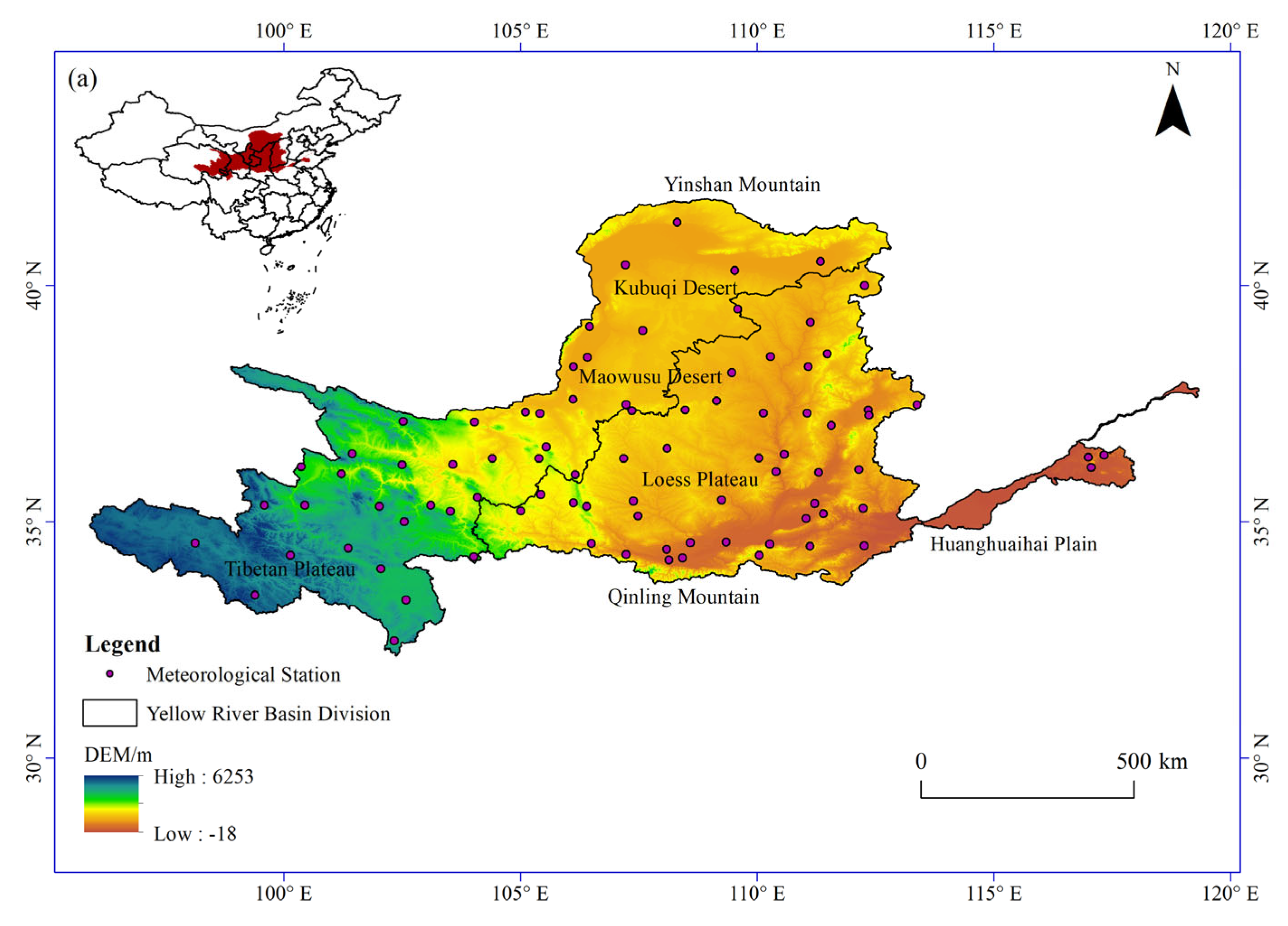 Spatiotemporal Variation in Extreme Climate in the Yellow